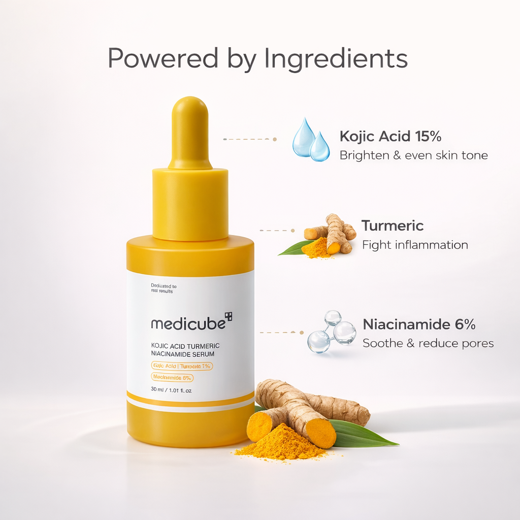 Medicube Kojic Acid Brightening Serum 30ml | Buy Online UAE