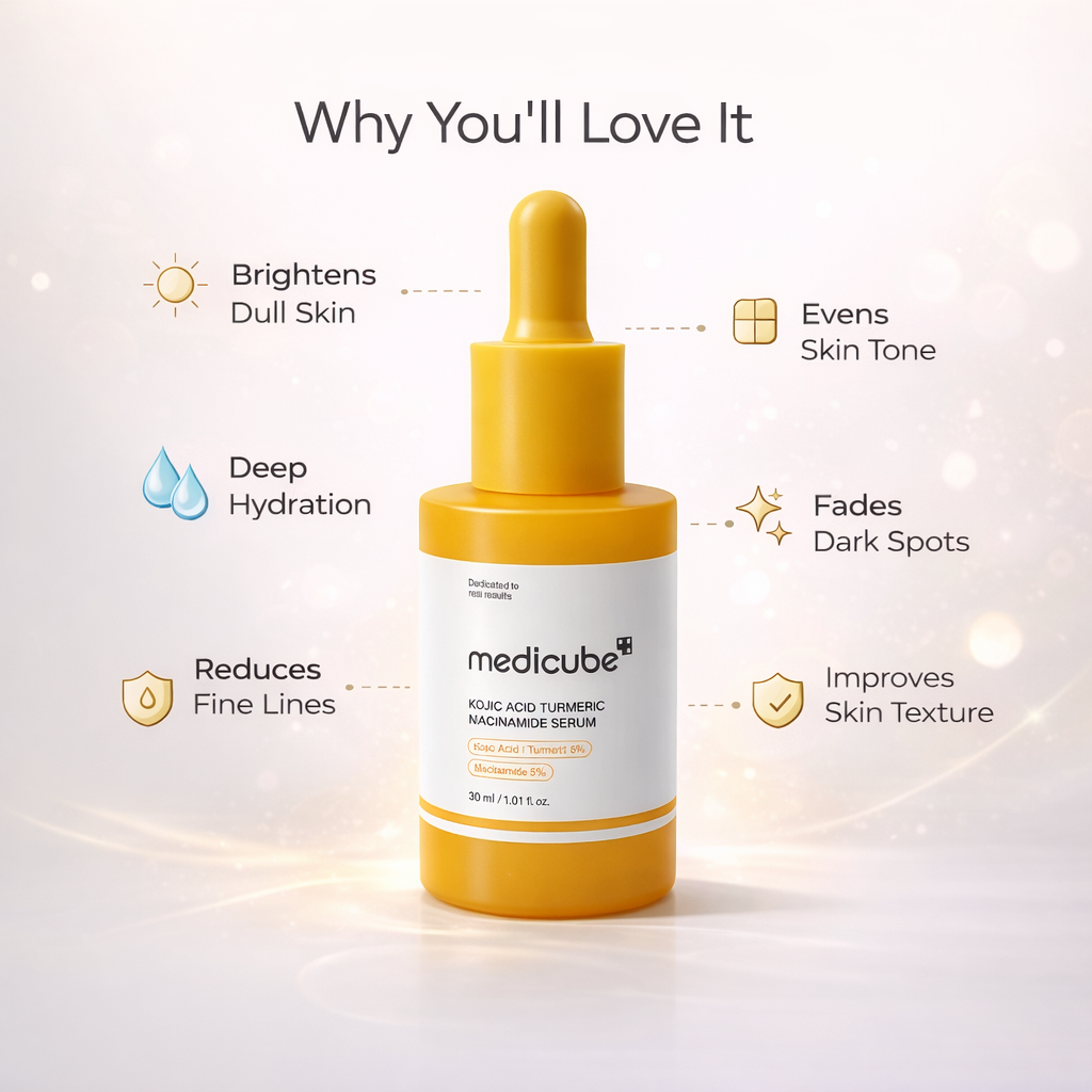 Medicube Kojic Acid Brightening Serum 30ml | Buy Online UAE