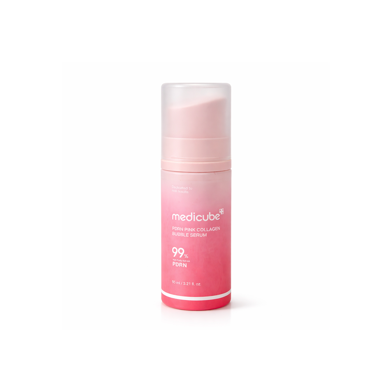 Medicube PDRN Pink Collagen Bubble Serum 95ml hydrating face serum for glowing and firm skin
