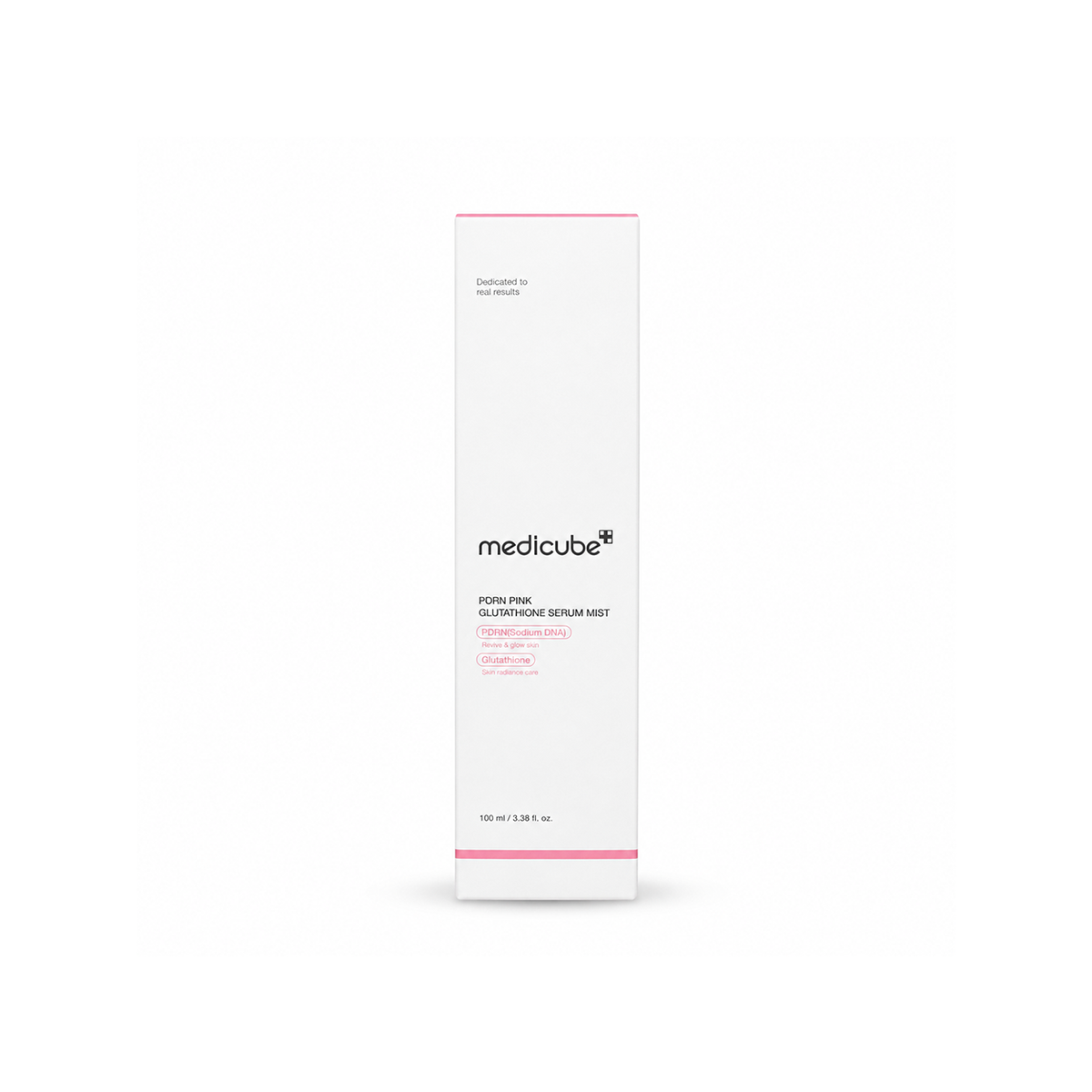 medicube PDRN Pink Glutathione Serum Mist 100ml facial mist for lightweight moisture and brightening care