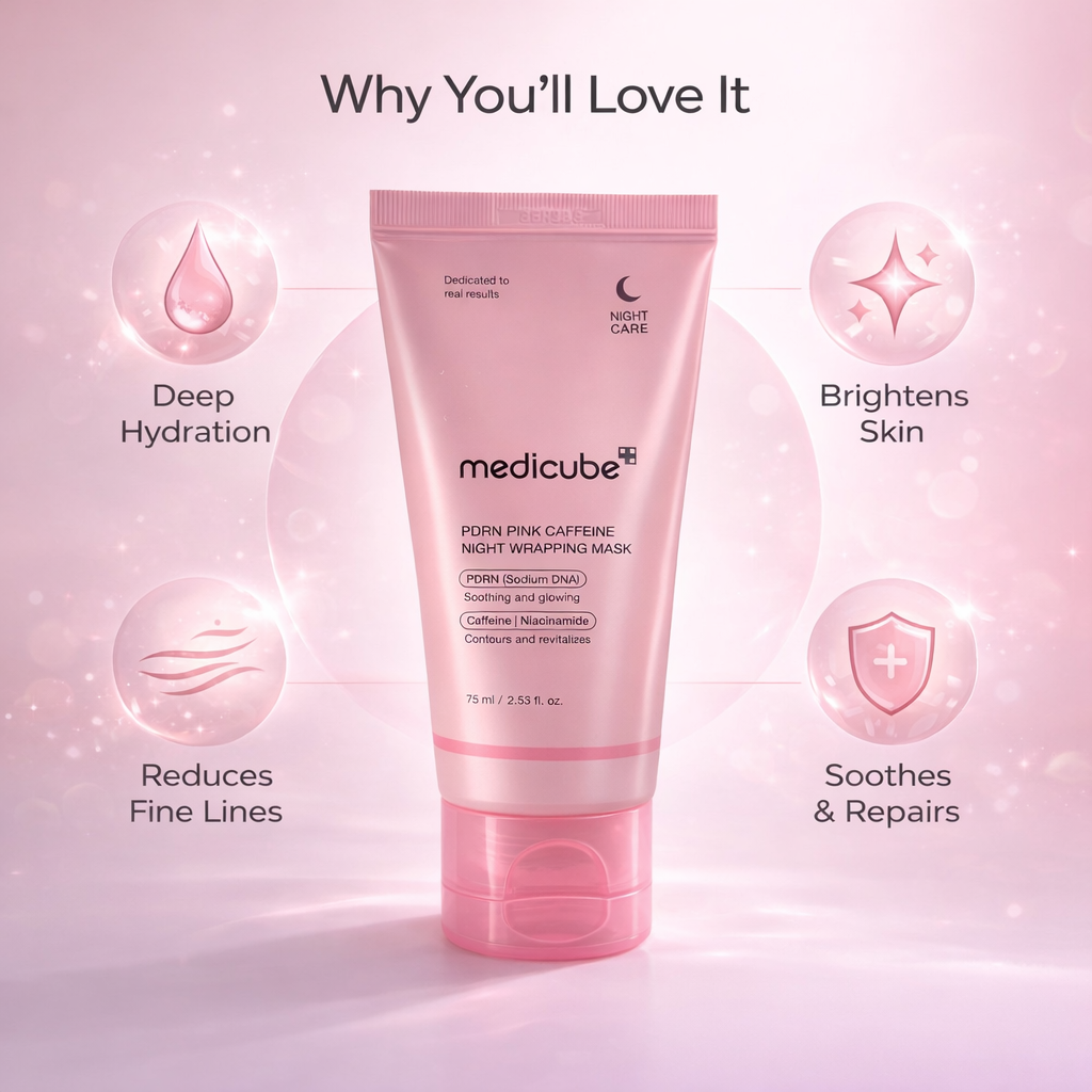 Medicube PDRN Pink Night Mask 75ml | Buy Online UAE