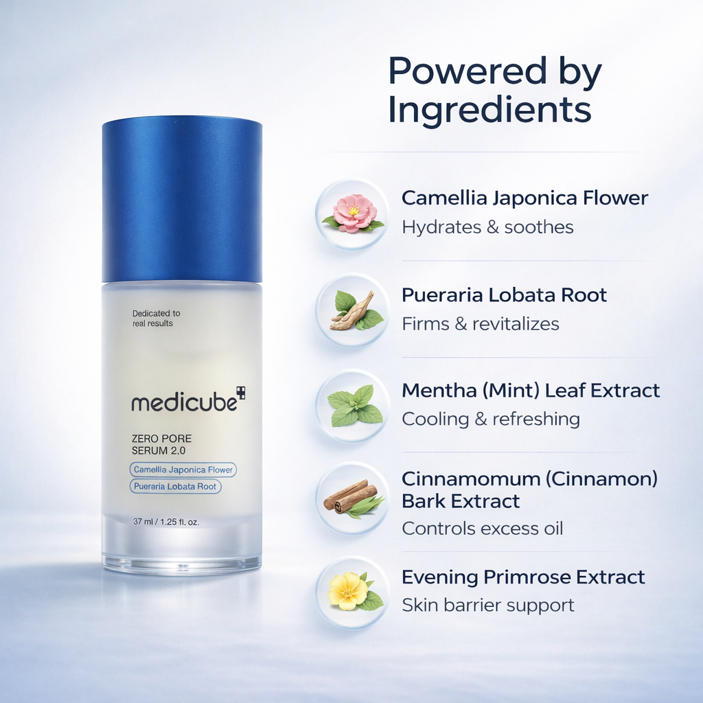 Medicube Zero Pore Serum 2.0 37ml – Pore Minimizing | Buy Online UAE