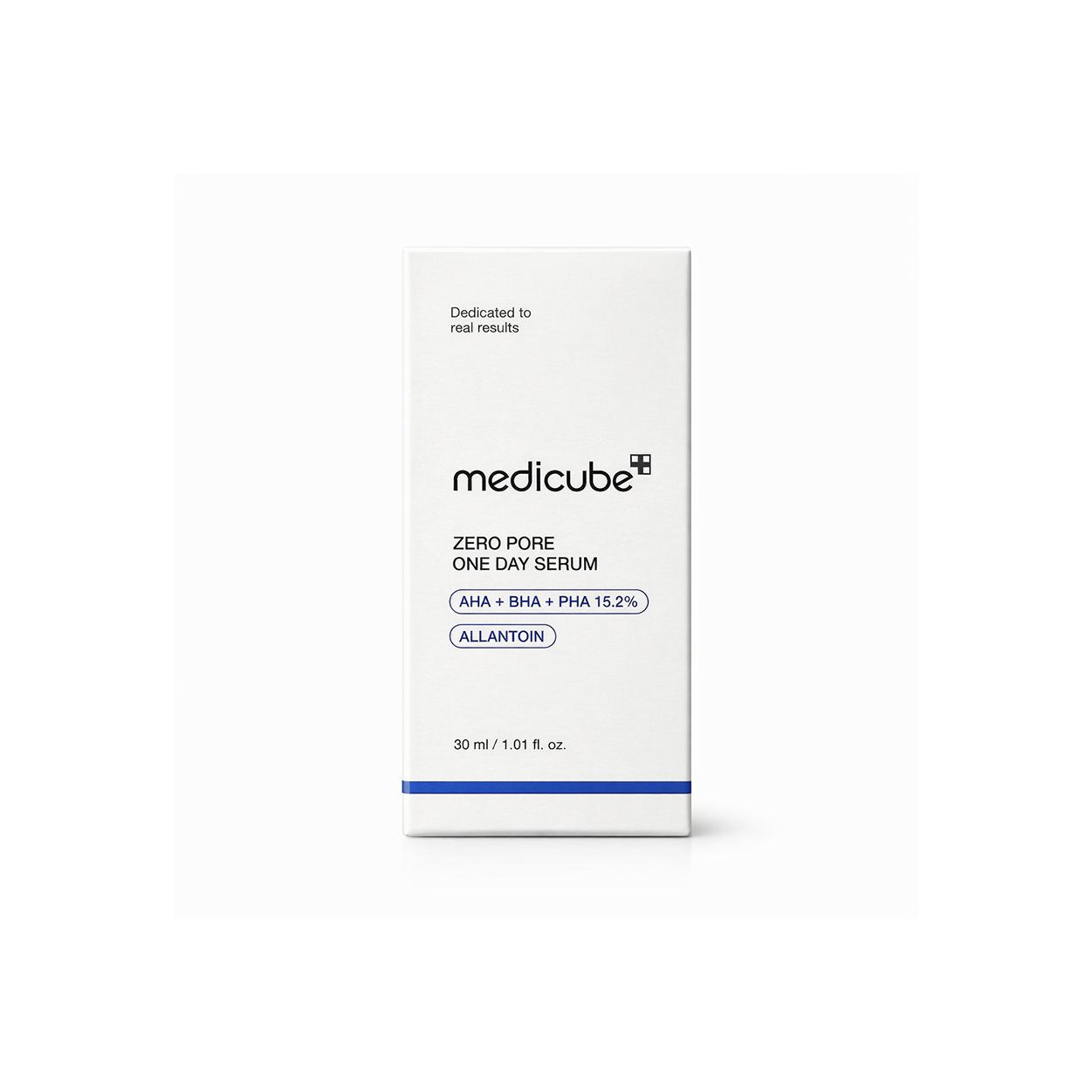 Medicube Zero Pore One Day Serum 30ml exfoliating face serum with AHA BHA PHA for pore tightening and smoother skin