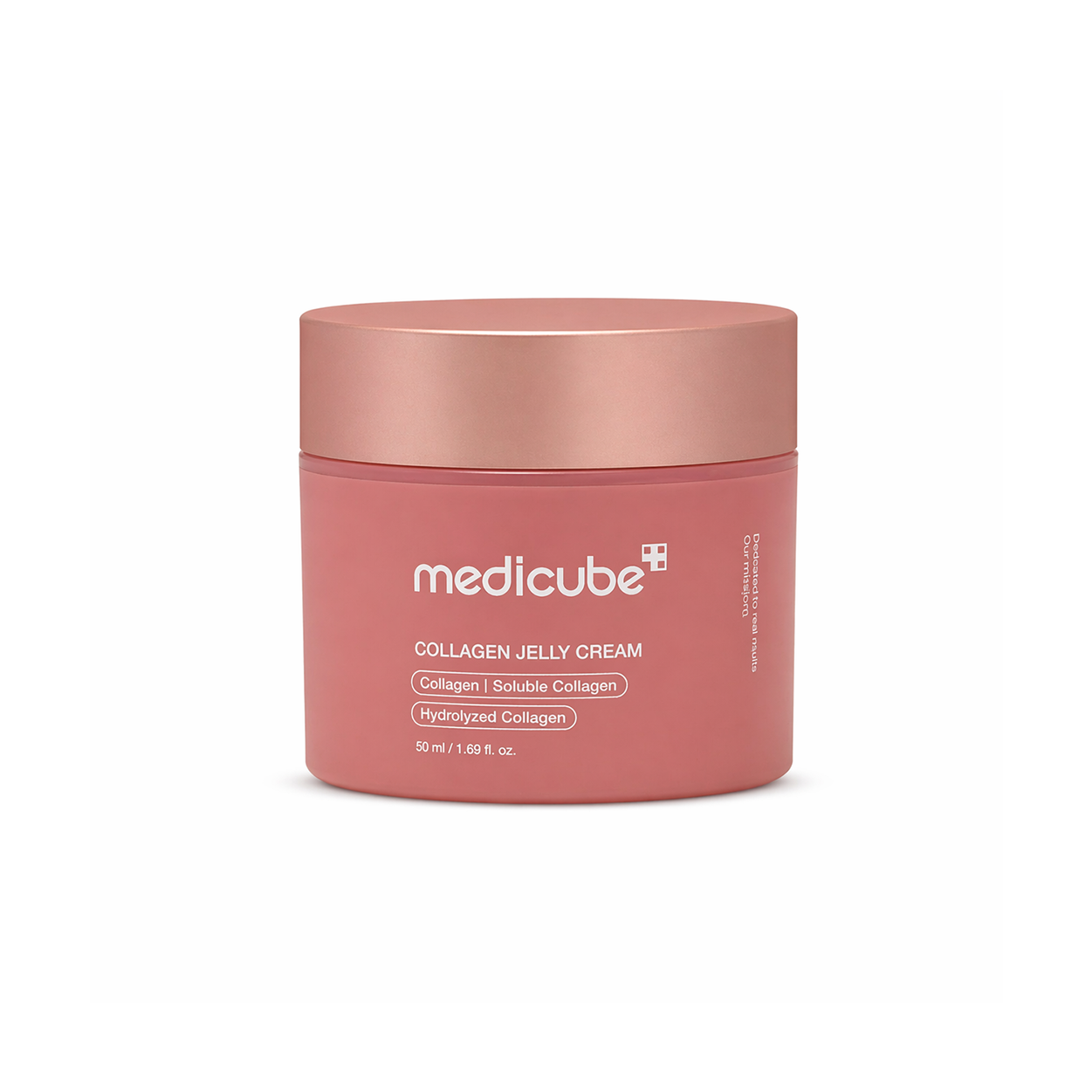 Medicube Collagen Jelly Cream 50ml collagen face cream for hydration and firming in a pink jar packaging
