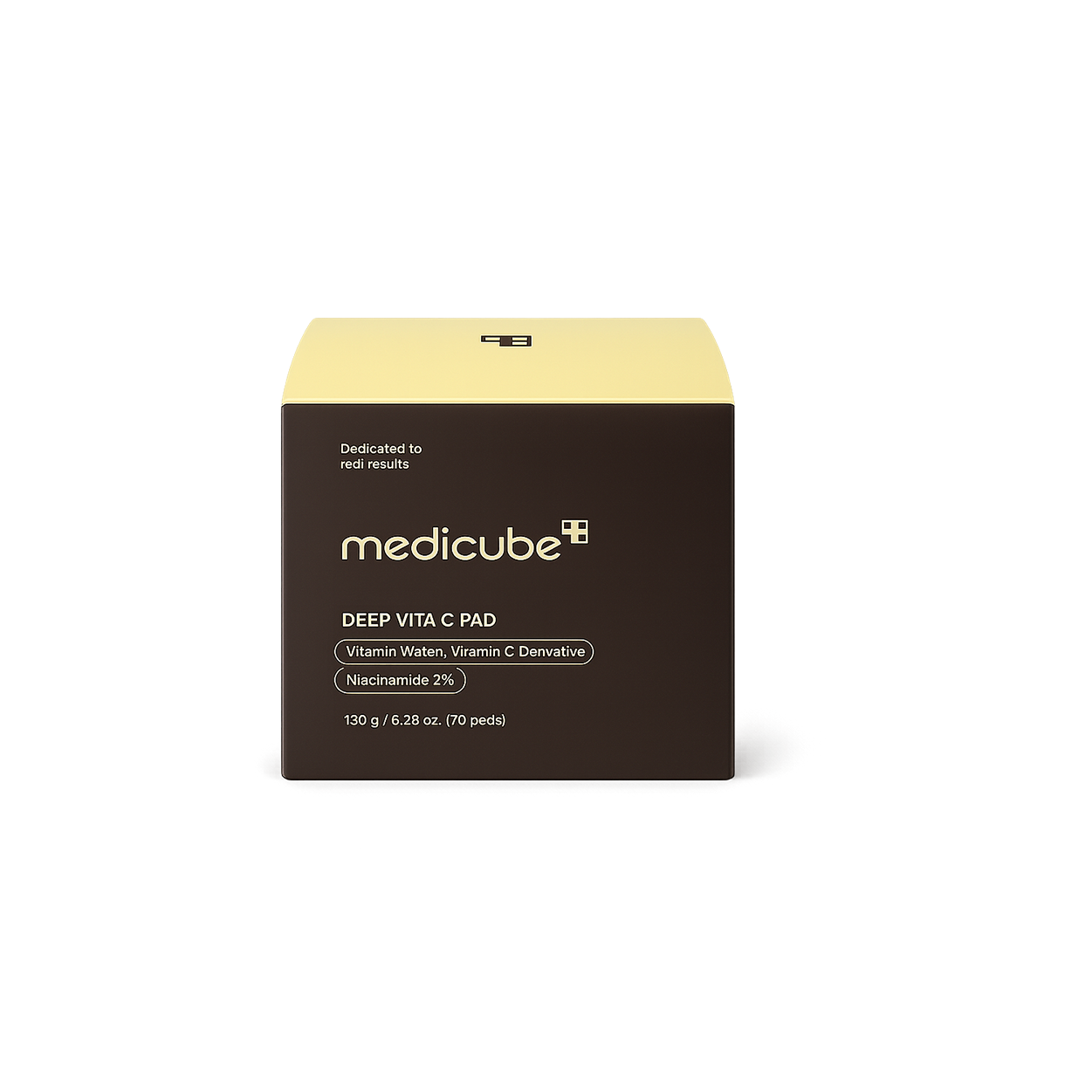 Medicube Deep Vita C Pad vitamin C toner pads 150g jar for brightening and exfoliating skin tone