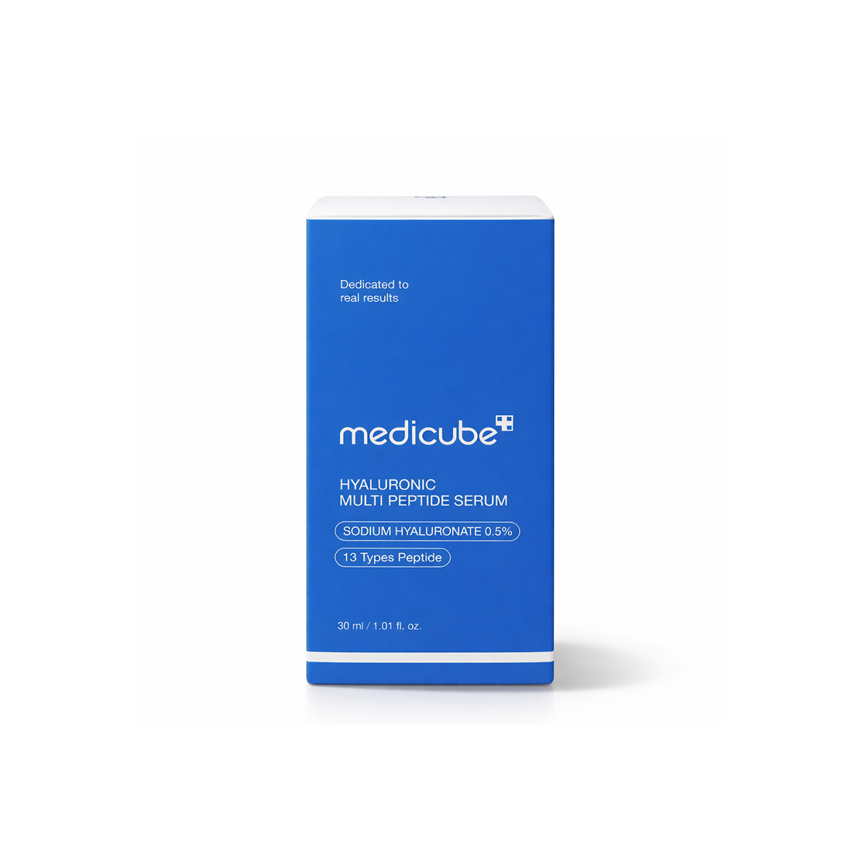 Medicube Hyaluronic Multi Peptide Serum 30ml face serum bottle for deep hydration and anti-aging skin care solution