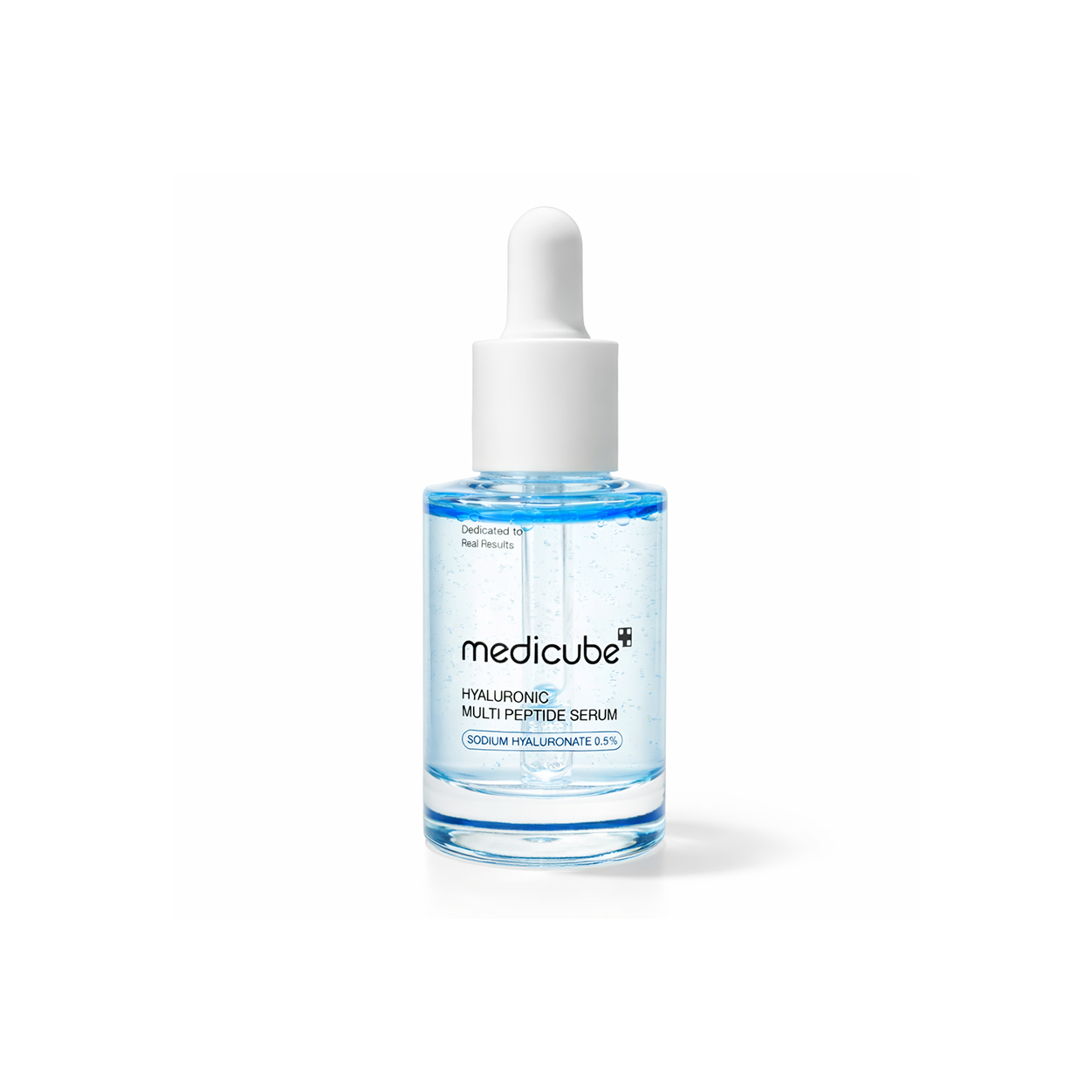 Medicube Hyaluronic Multi Peptide Serum 30ml face serum bottle for deep hydration and anti-aging skin care solution