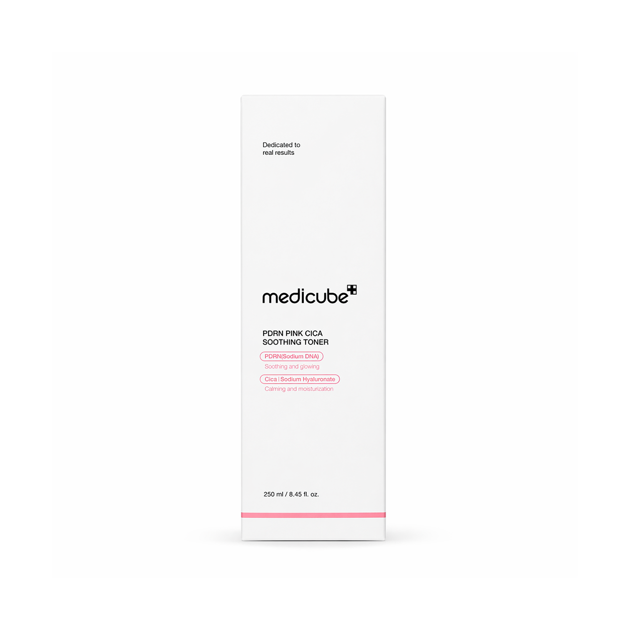 Medicube PDRN Pink Cica Soothing Toner 250ml hydrating face toner for calming sensitive skin and reducing redness