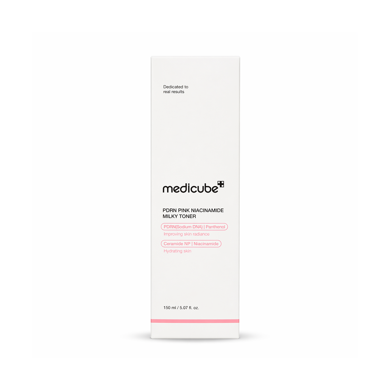 Medicube PDRN Pink Niacinamide Milky Toner 150ml hydrating face toner for brightening and skin barrier repair