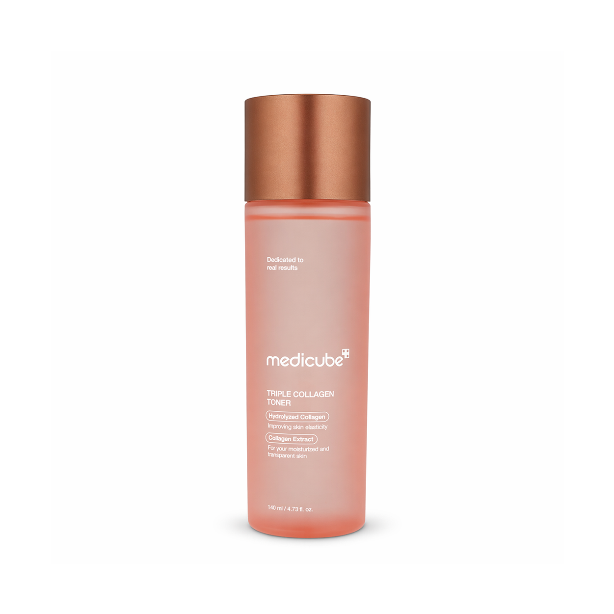 Medicube Triple Collagen Toner 4.0 hydrating face toner 140ml bottle for improving skin elasticity and moisture balance