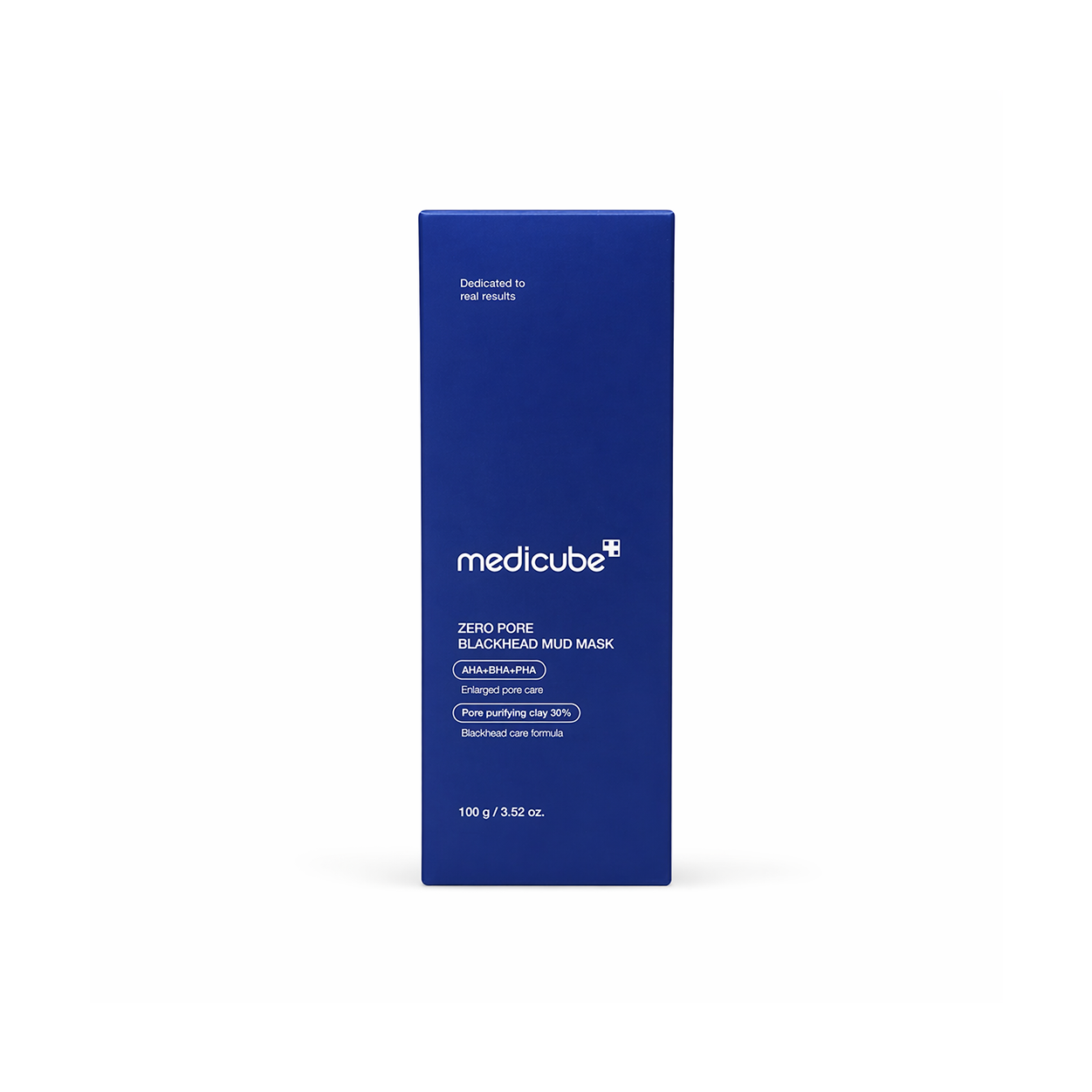 Medicube Zero Pore Blackhead Mud Mask 100g clay mask for deep pore cleansing and blackhead removal in blue tube packaging