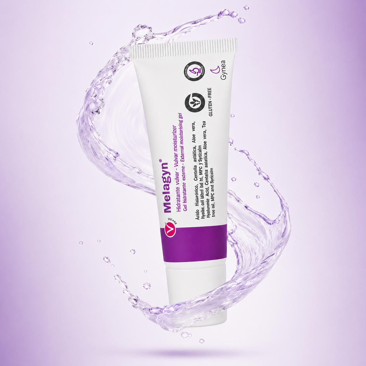 Melagyn Vulvar Moisturizing Gel 30g external intimate moisturizing gel for sensitive skin hydration and dryness relief