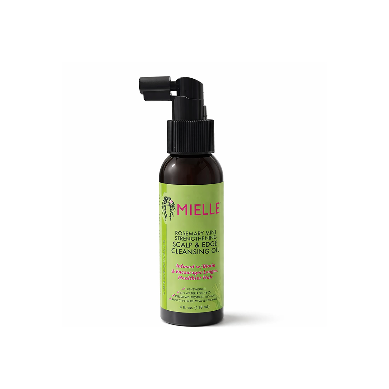 Mielle Rosemary Mint Strengthening Scalp & Edge Cleansing Oil 118ml no-rinse scalp cleansing oil for buildup removal