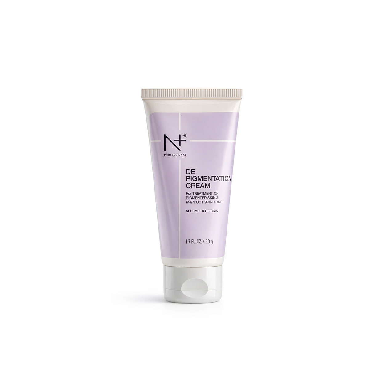 N+ Professional Depigmentation Cream 50g tube for reducing dark spots and improving uneven skin tone