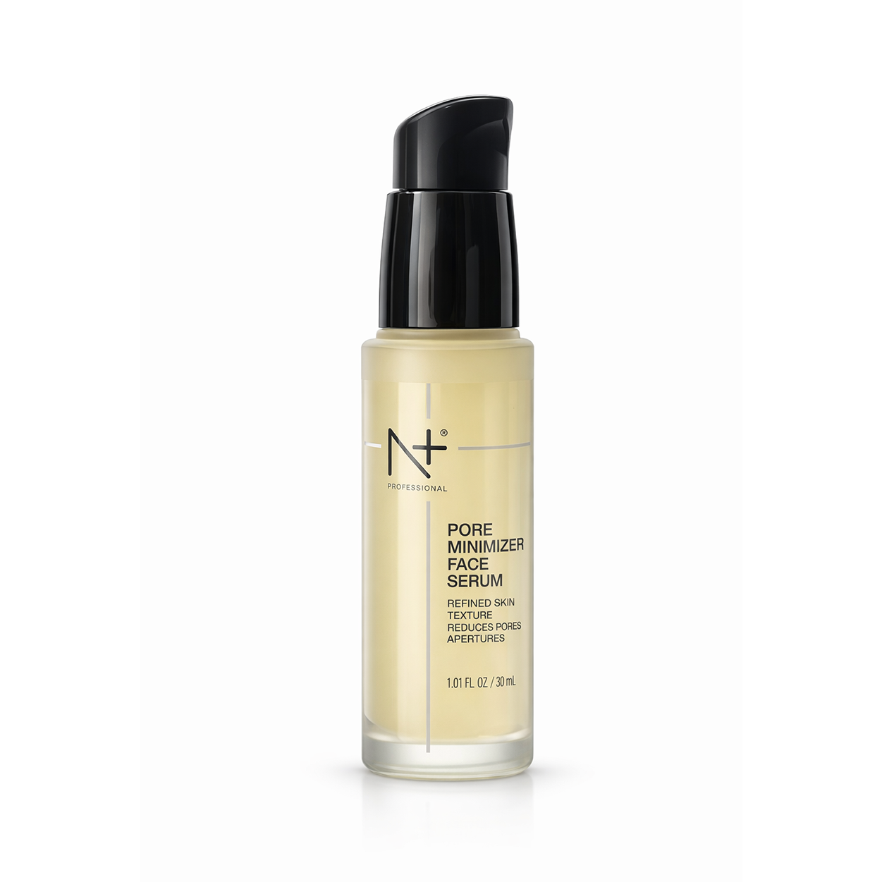 N+ Professional Pore Minimizer Face Serum 30ml bottle for reducing enlarged pores and refining skin texture