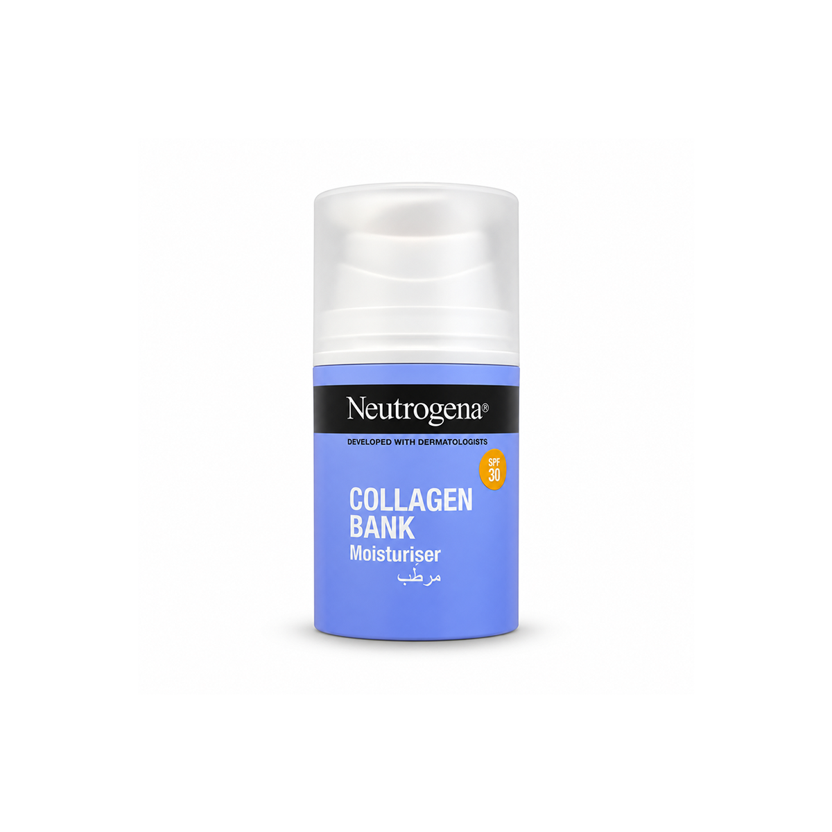 Neutrogena Collagen Bank Moisturiser SPF 30 facial moisturiser for dry skin with collagen support and UV protection