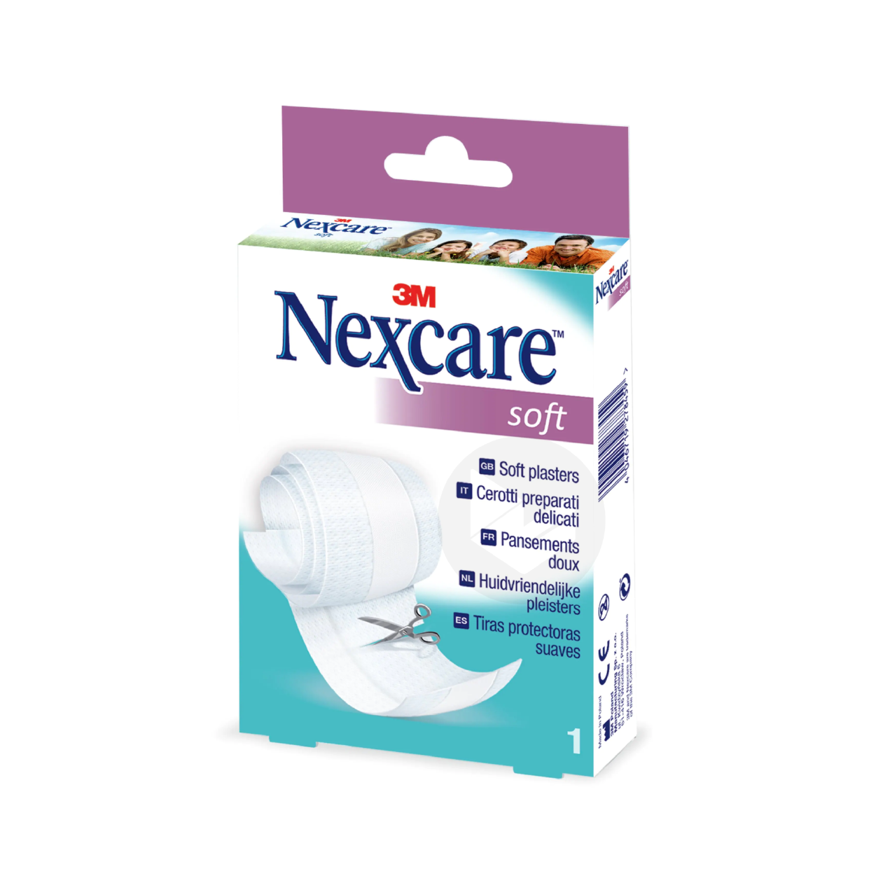 Nexcare Soft Plaster 1'S