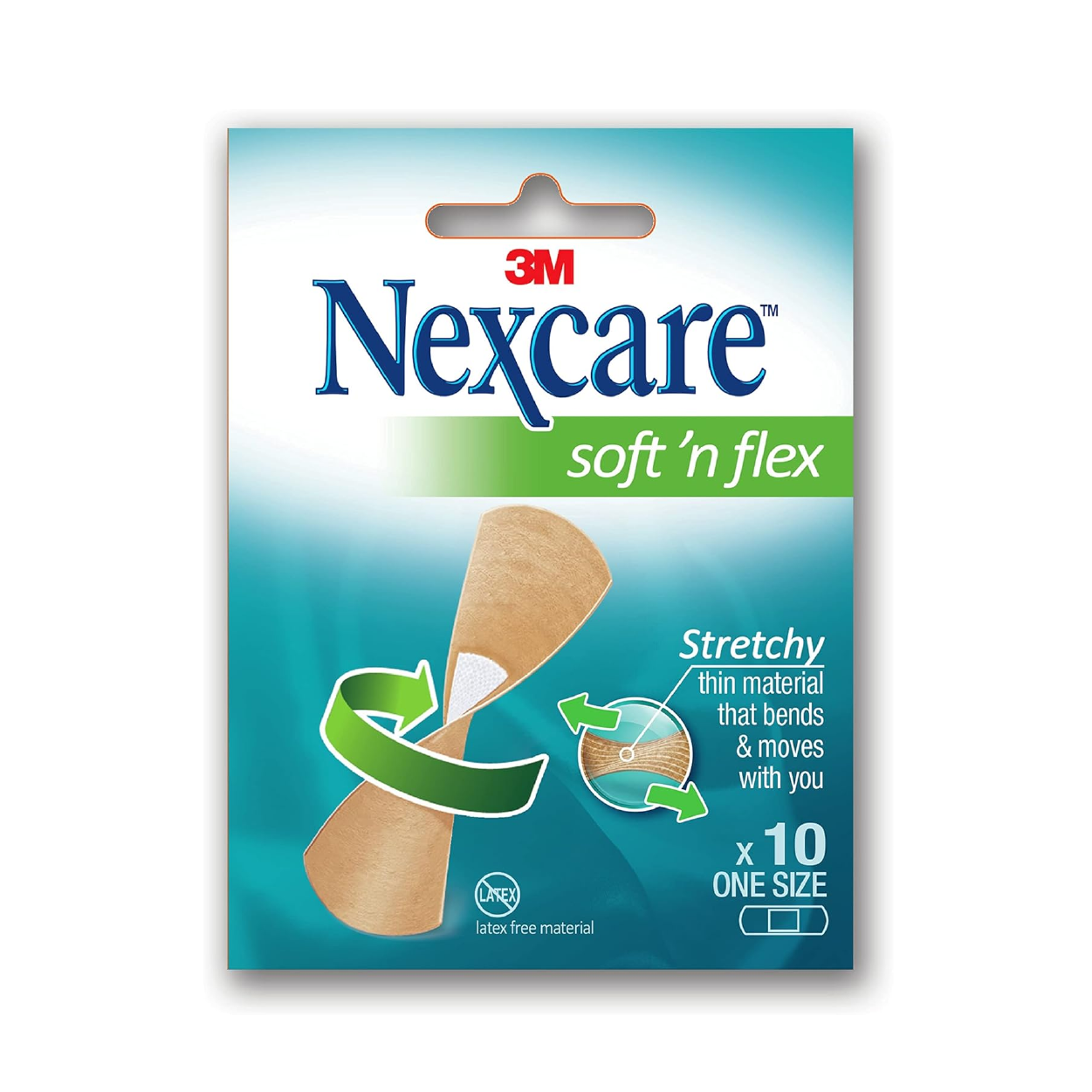 Nexcare Soft N Flex 10'S
