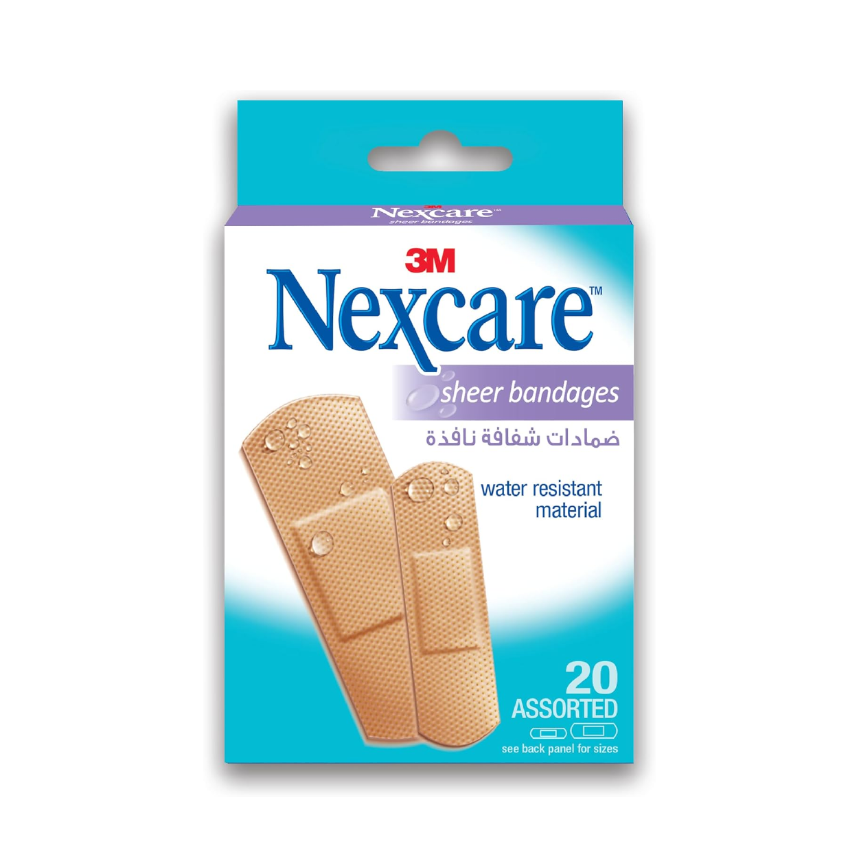 Nexcare Sheer Bandage 20'S Assort