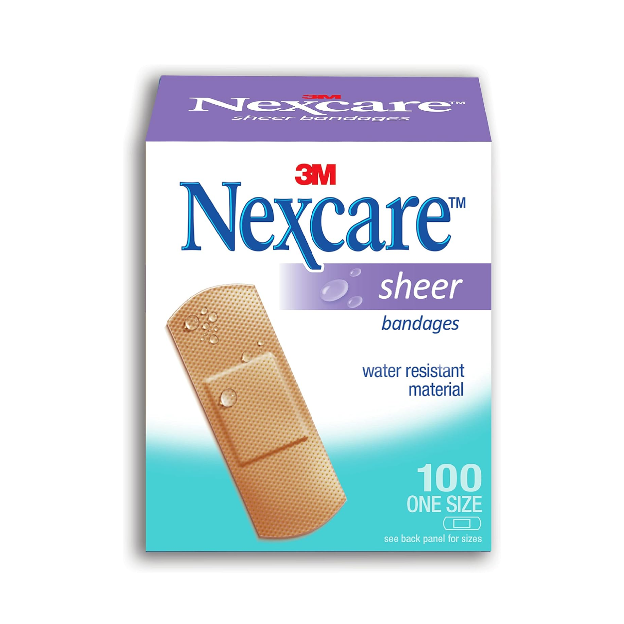 Nexcare Sheer Band-One 100'S