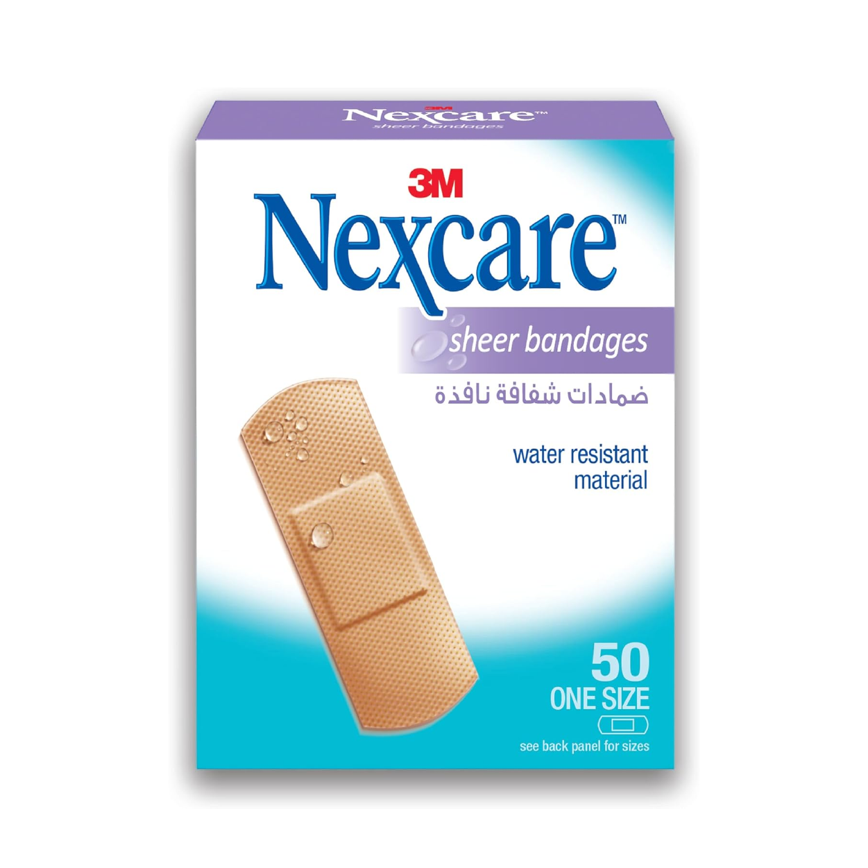 Nexcare Sheer Band 50 One