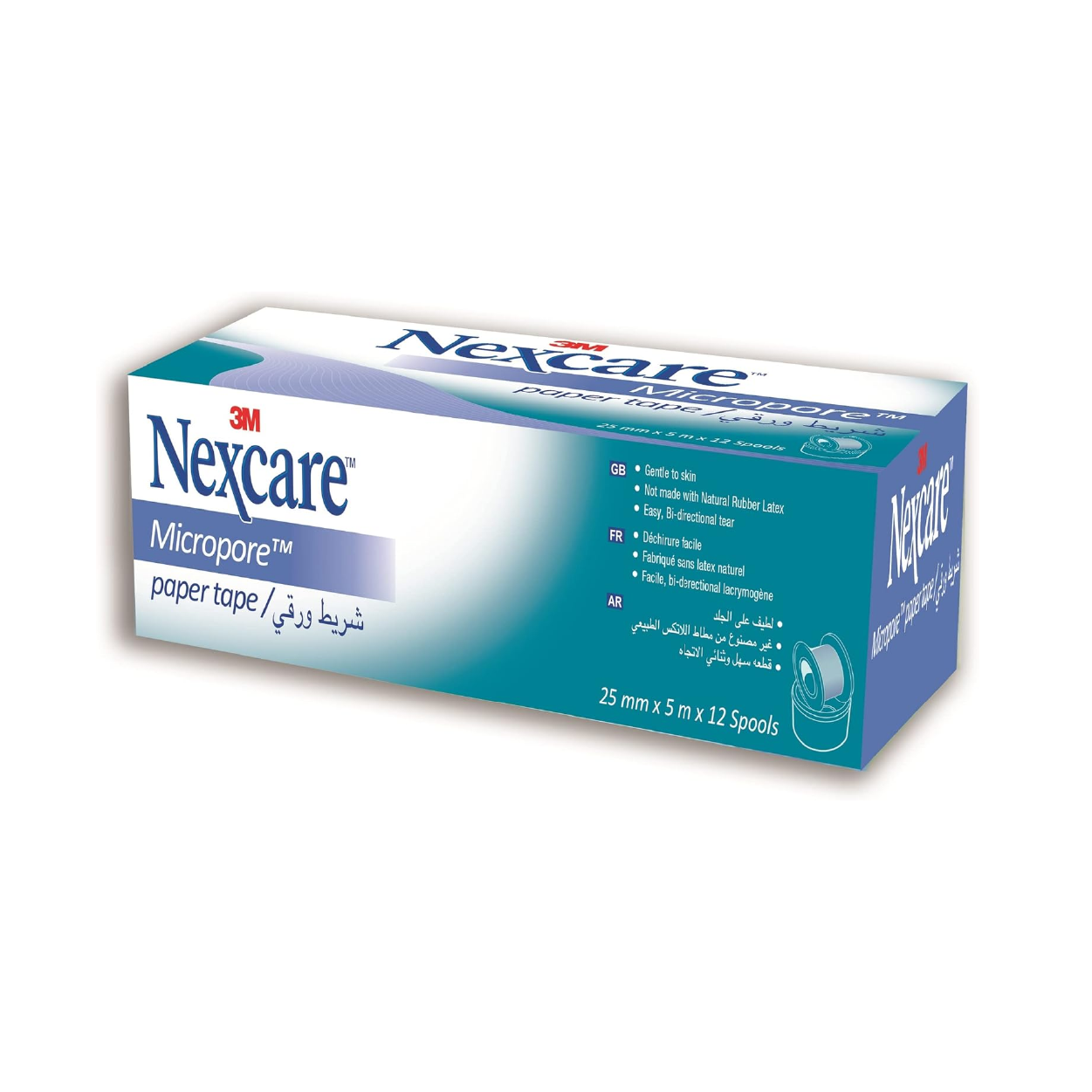 Nexcare Micropore Paper Tape 25Mm X 5M 1 Unit