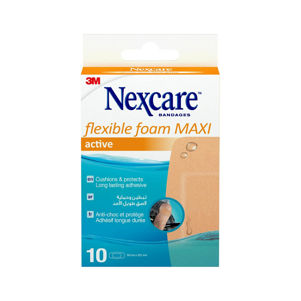Nexcare Flexible Foam Maxi 10`S