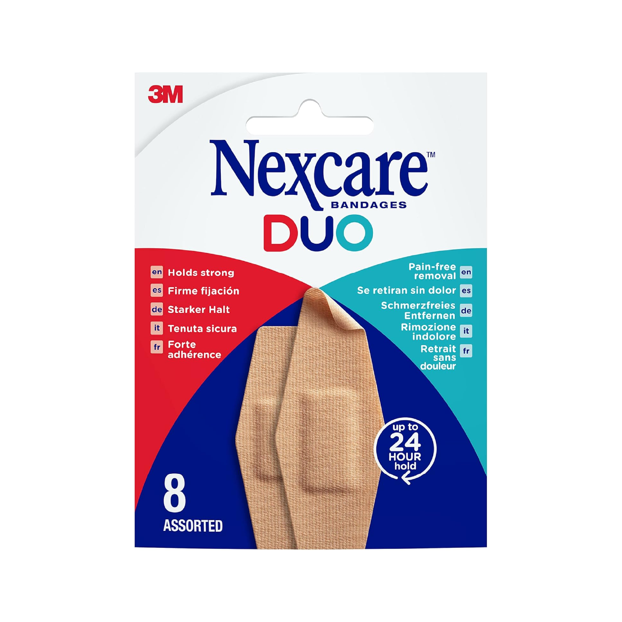 Nexcare Duo Plaster Assor 8'S