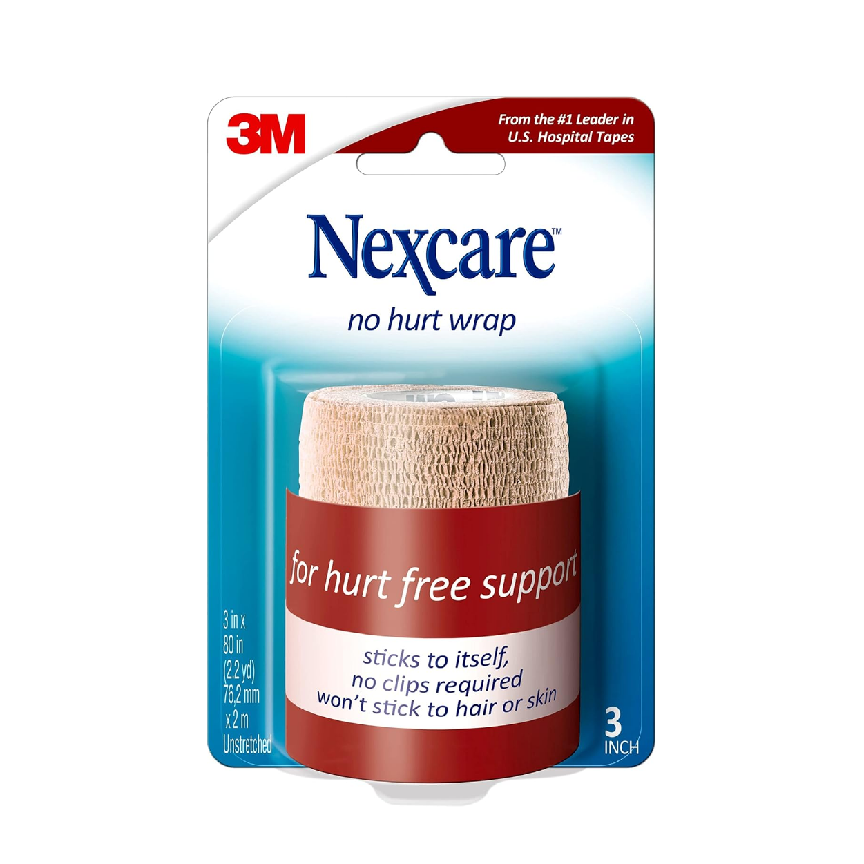 Nexcare Athlet Wrap Tan 3"
