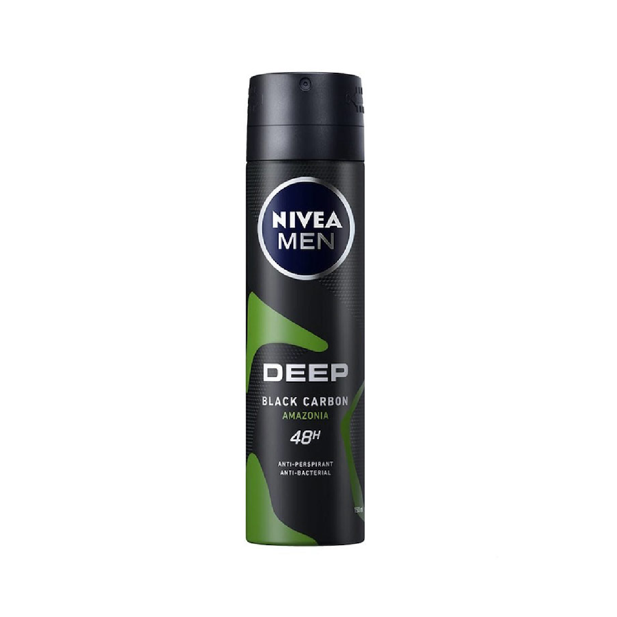 Nivea Deep Black Carbon Amazonia 48H Spray 150Ml