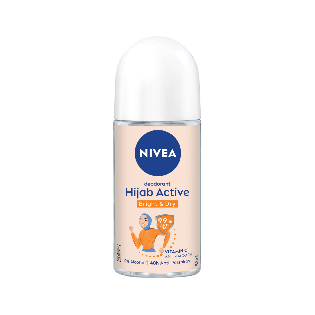 Nivea Brgthning Anti-Break Vit.C Deo Roll 50Ml