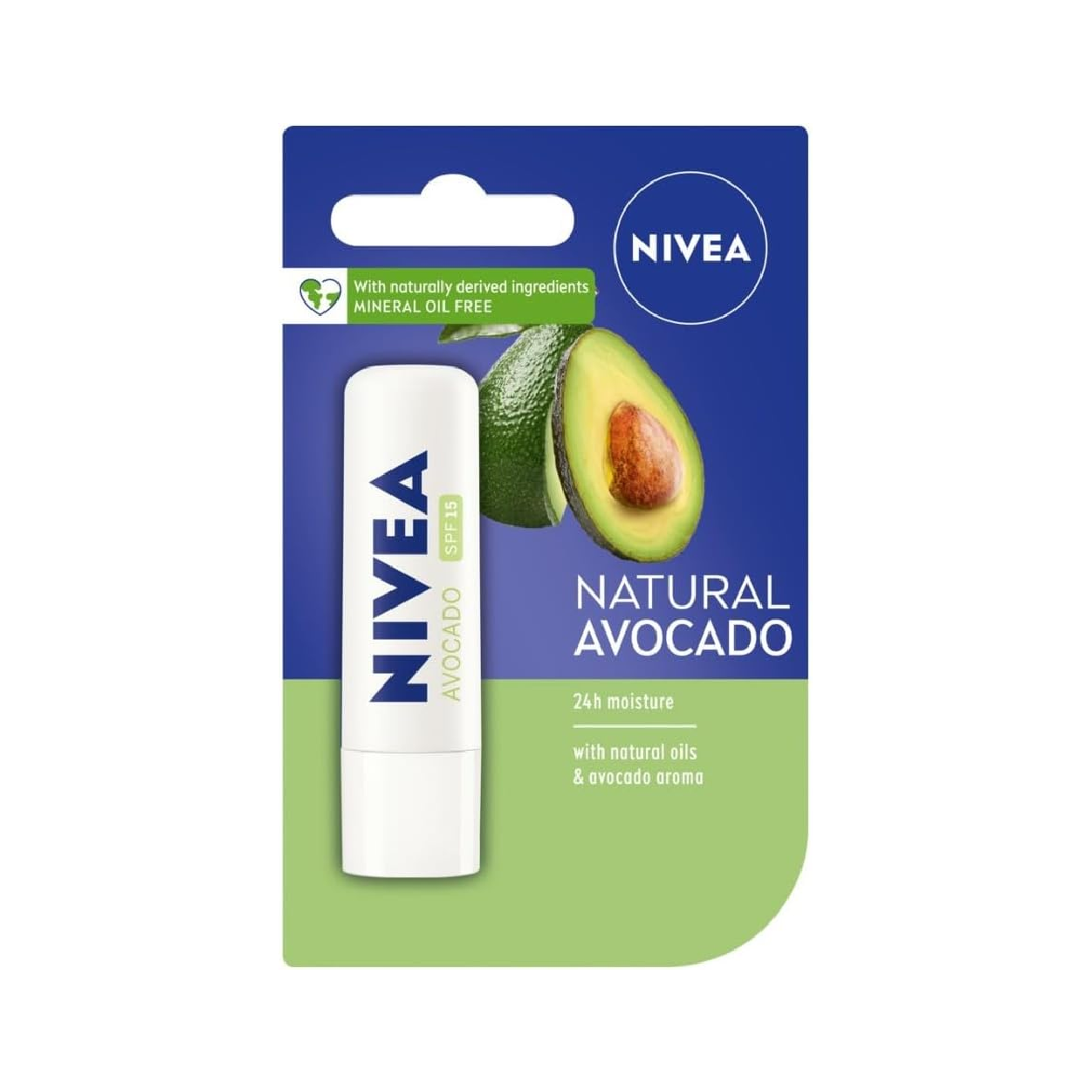 Nivea Natural Avocado Lip Balm 4.8G