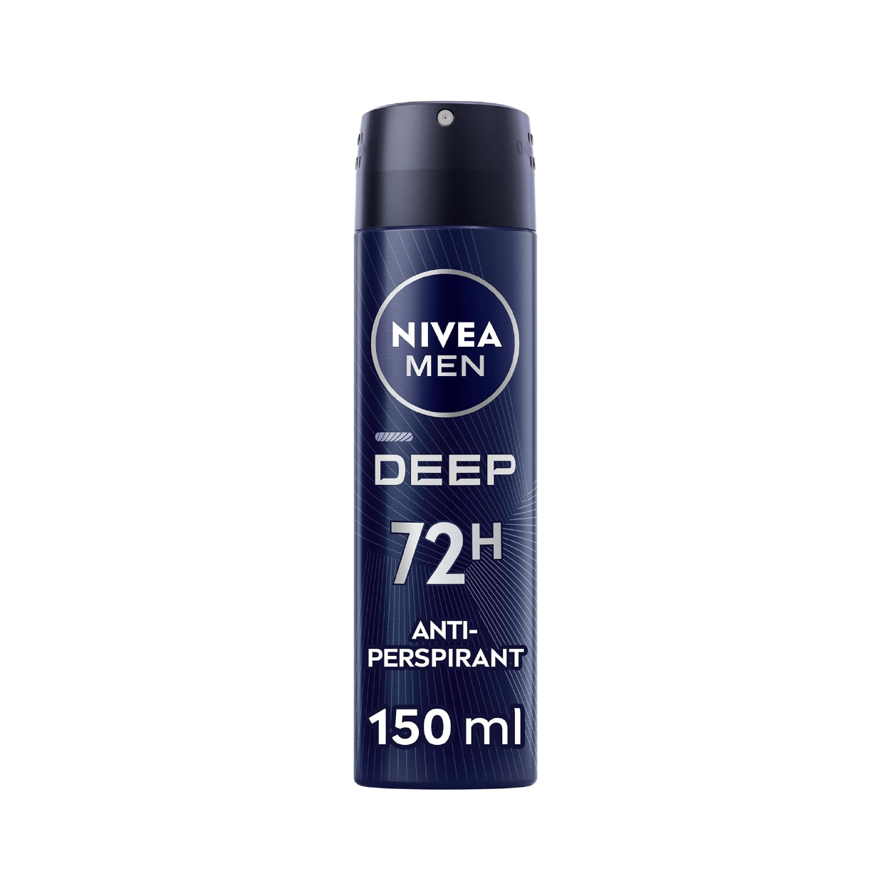 Nivea Men Deep Blk Crbn 48H Dk Wood 150Ml