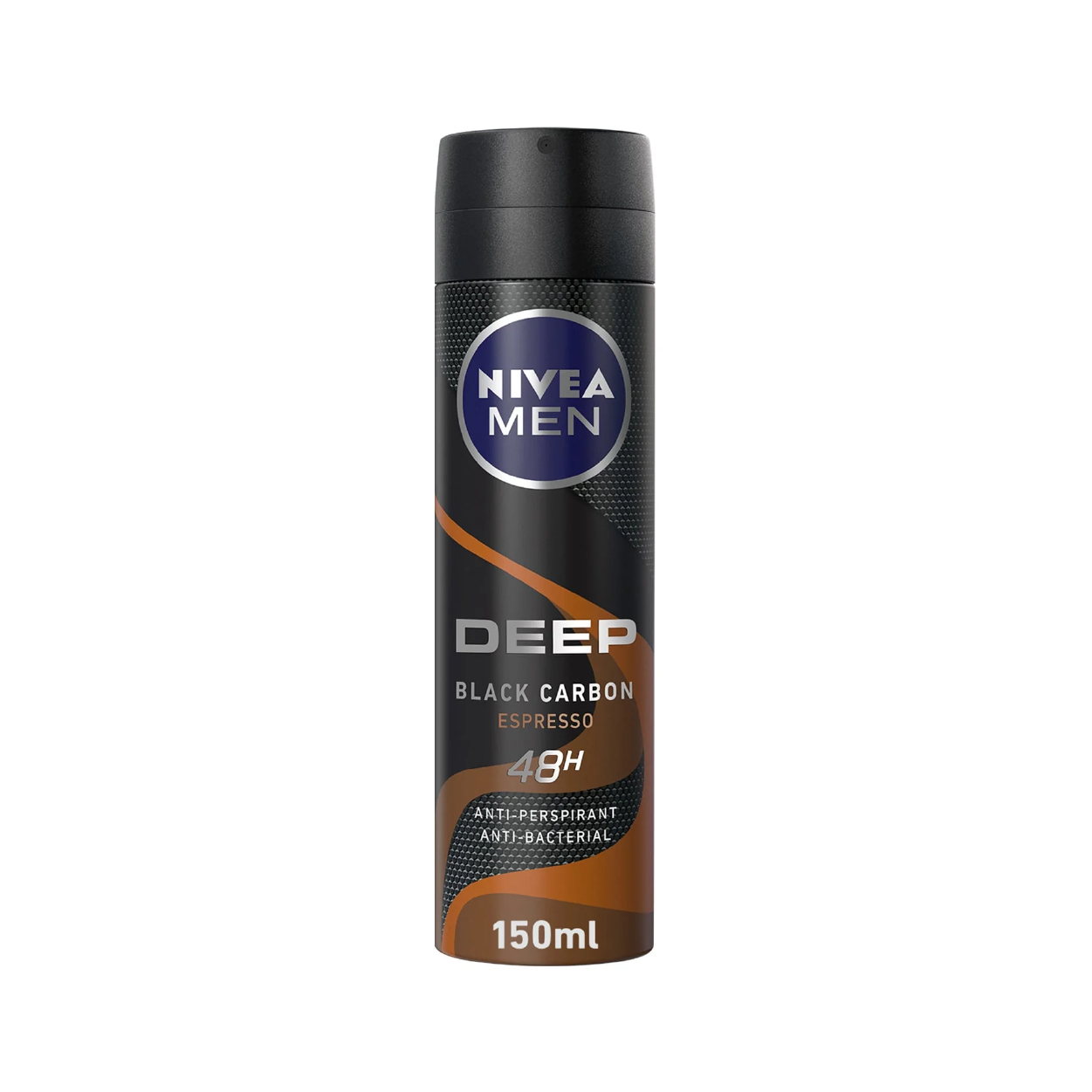 Nivea Men Deep Blk Carbon Espresso 48H 150Ml