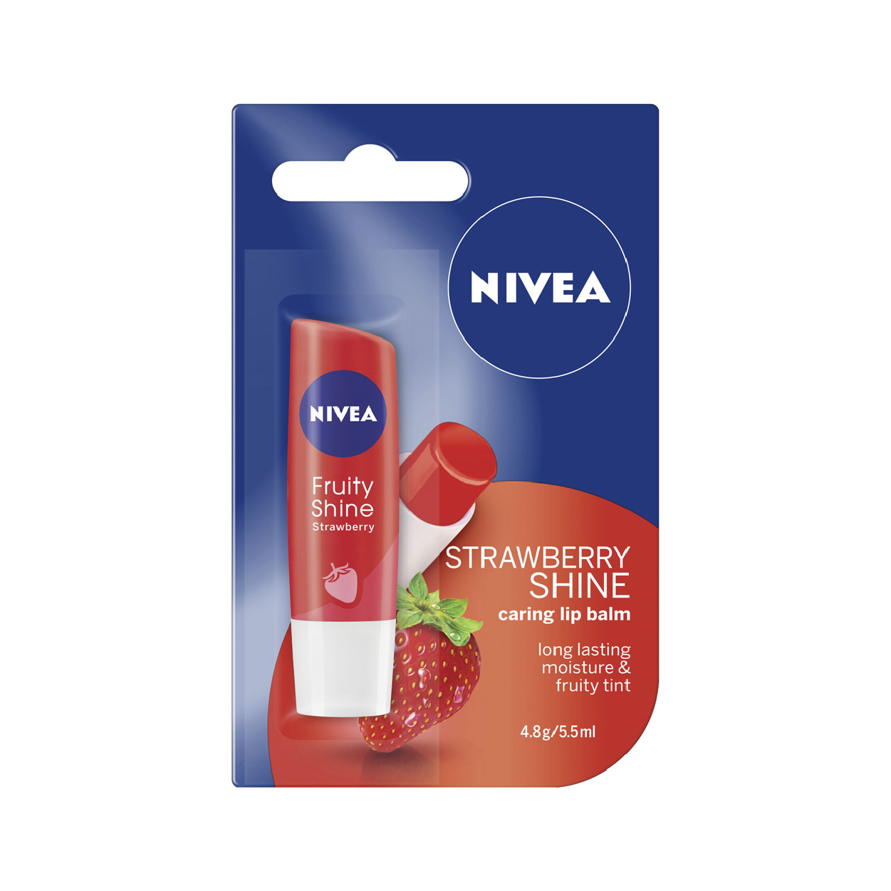 Nivea Lip Balm Strawberry Shine