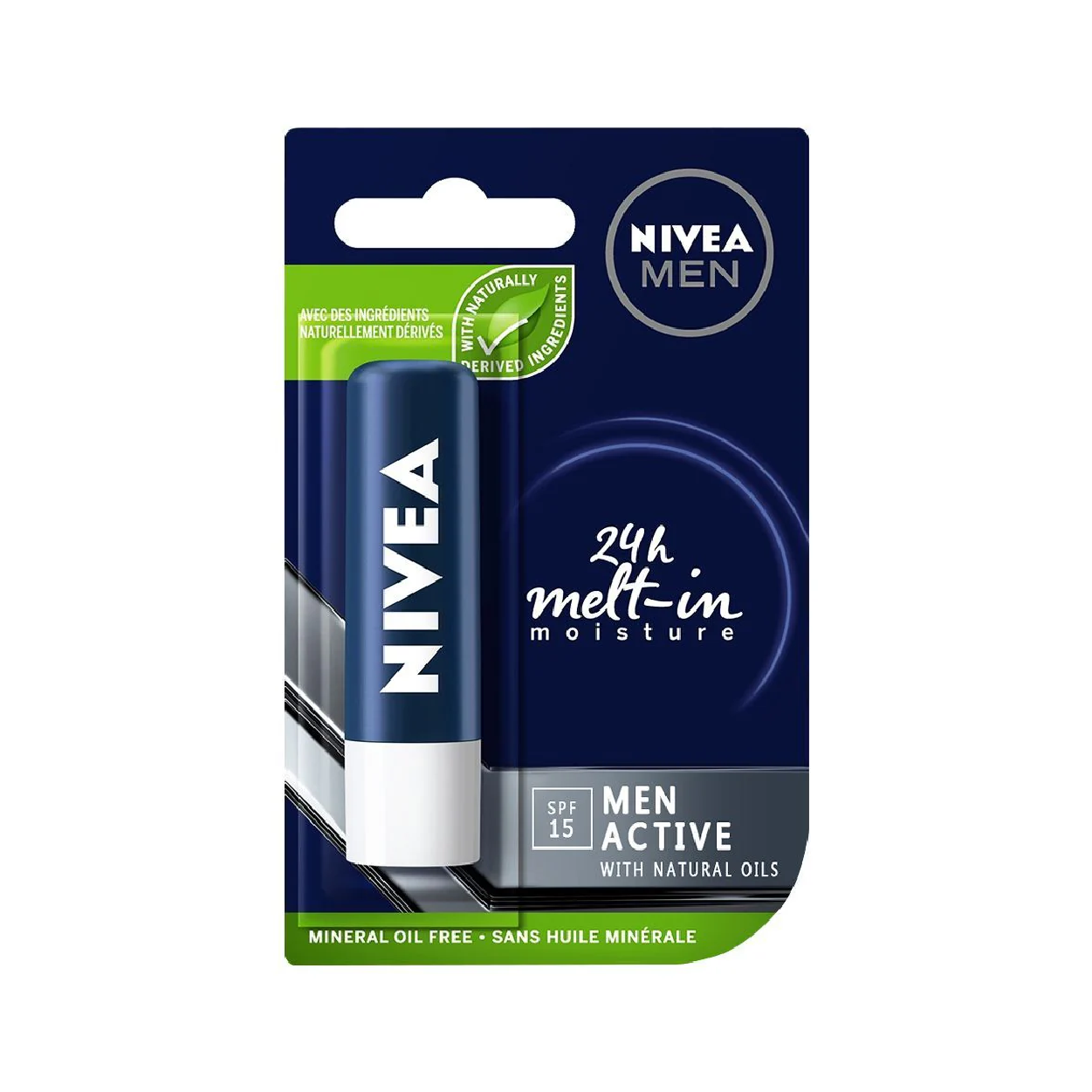 Nivea Lip Balm Men Active