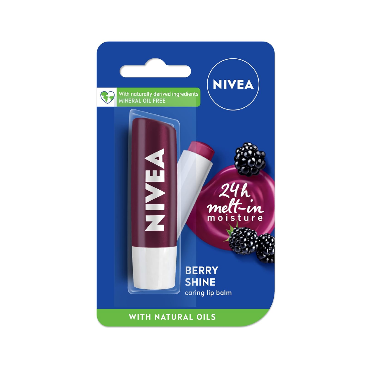 Nivea Lip Balm Balckberry Shine