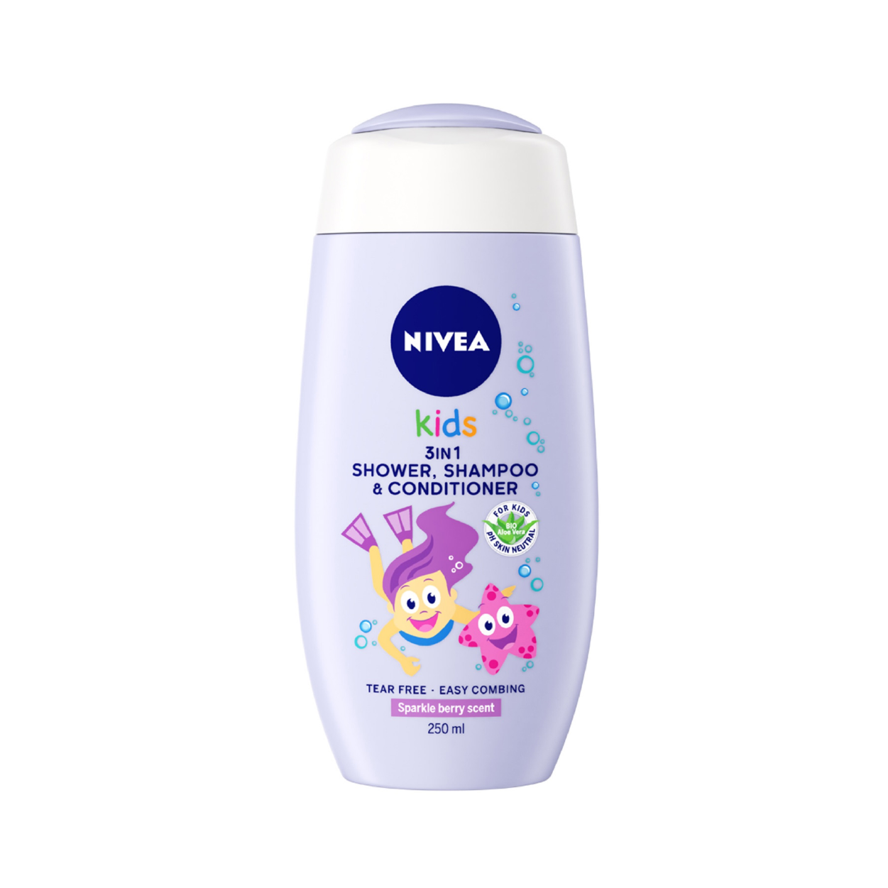 Nivea Kids 3In1 Ssc Magic Berry Scent 250Ml