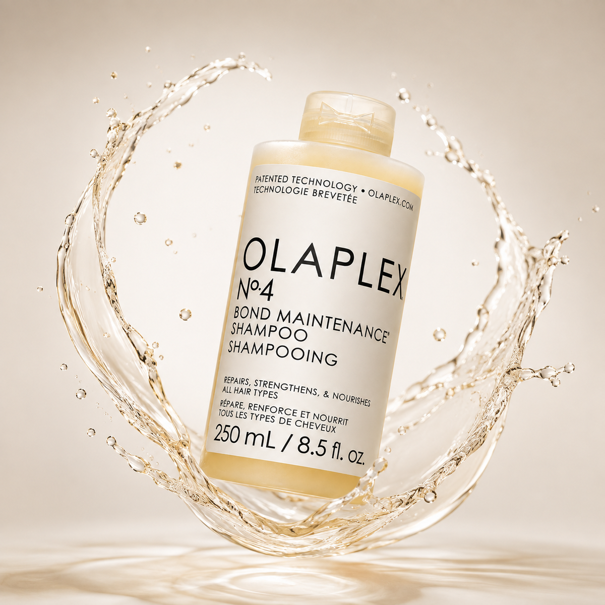 OLAPLEX No.4 Bond Maintenance Shampoo 250ml for damaged hair repair and stronger-looking strands