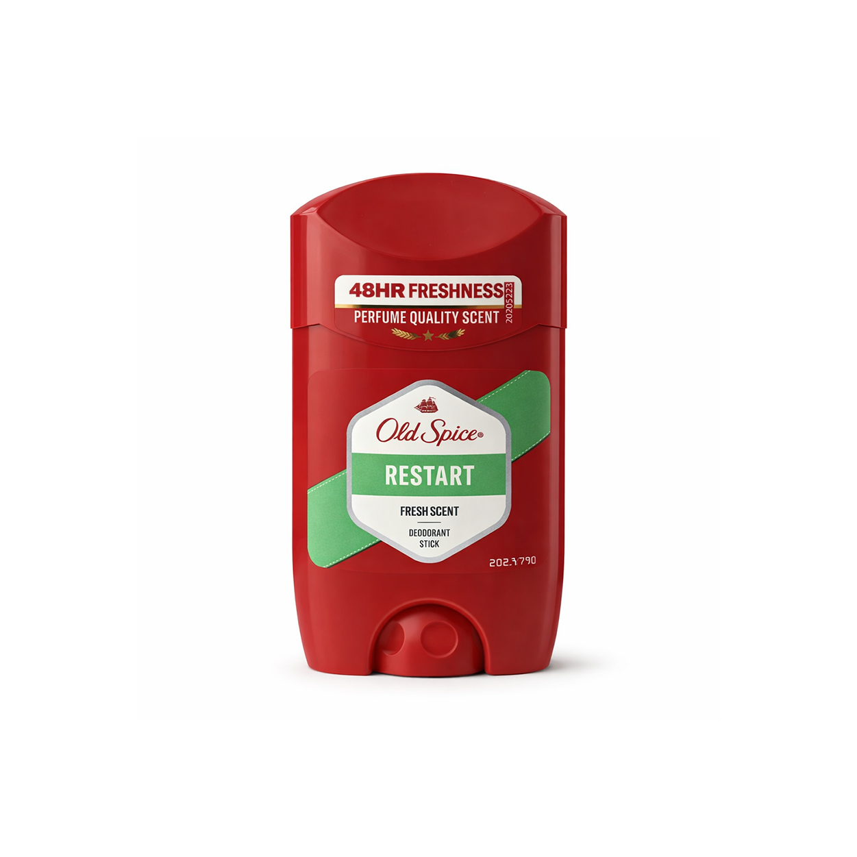 Old Spice Restart Fresh Scent Deodorant Stick 50ml for men with 48-hour odor protection and aluminum-free formula