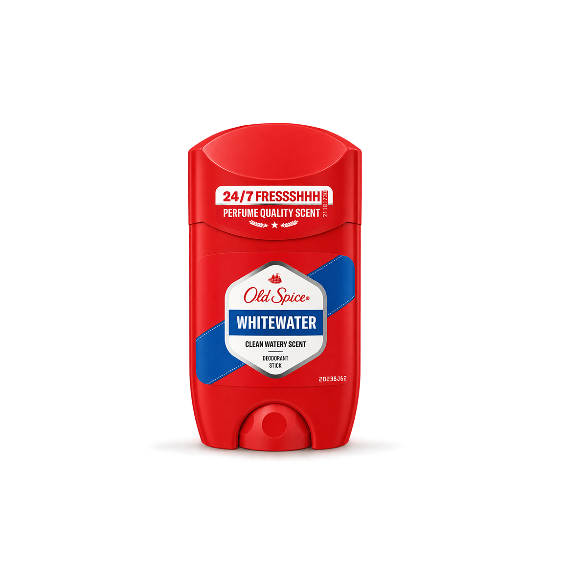 Old Spice Whitewater Deodorant Stick with clean watery scent for 24/7 freshness and everyday body odor protection