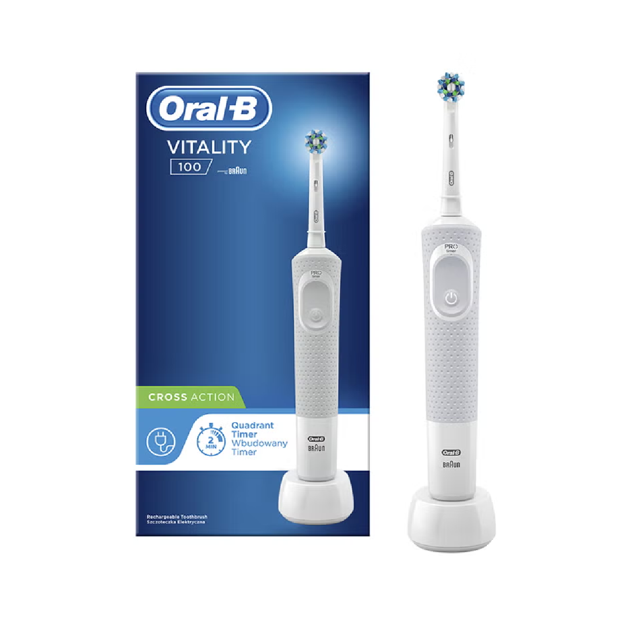 Oral-B Vitality 100 Rechargeable T/B