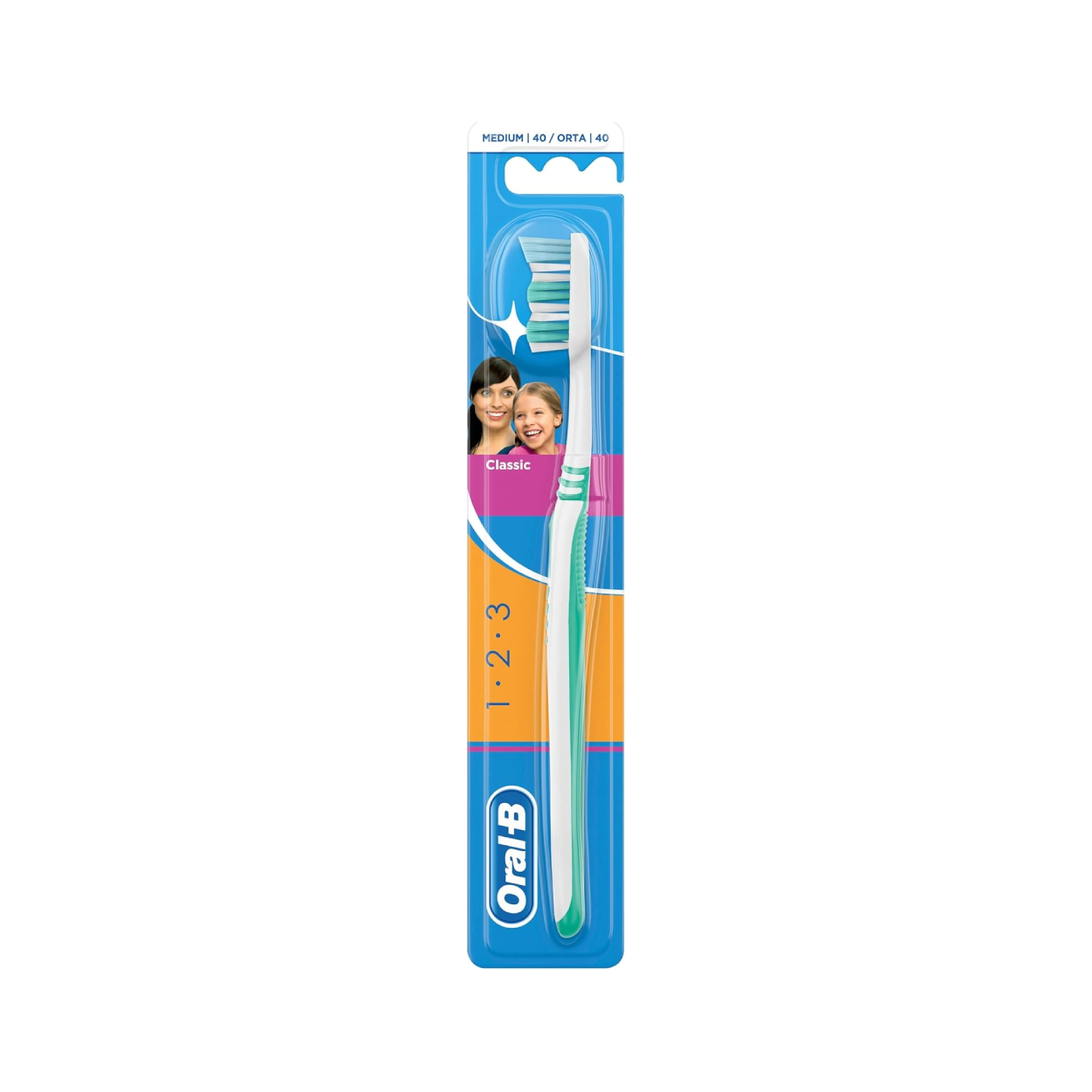 Oral-B 123 Classic T/B Medium