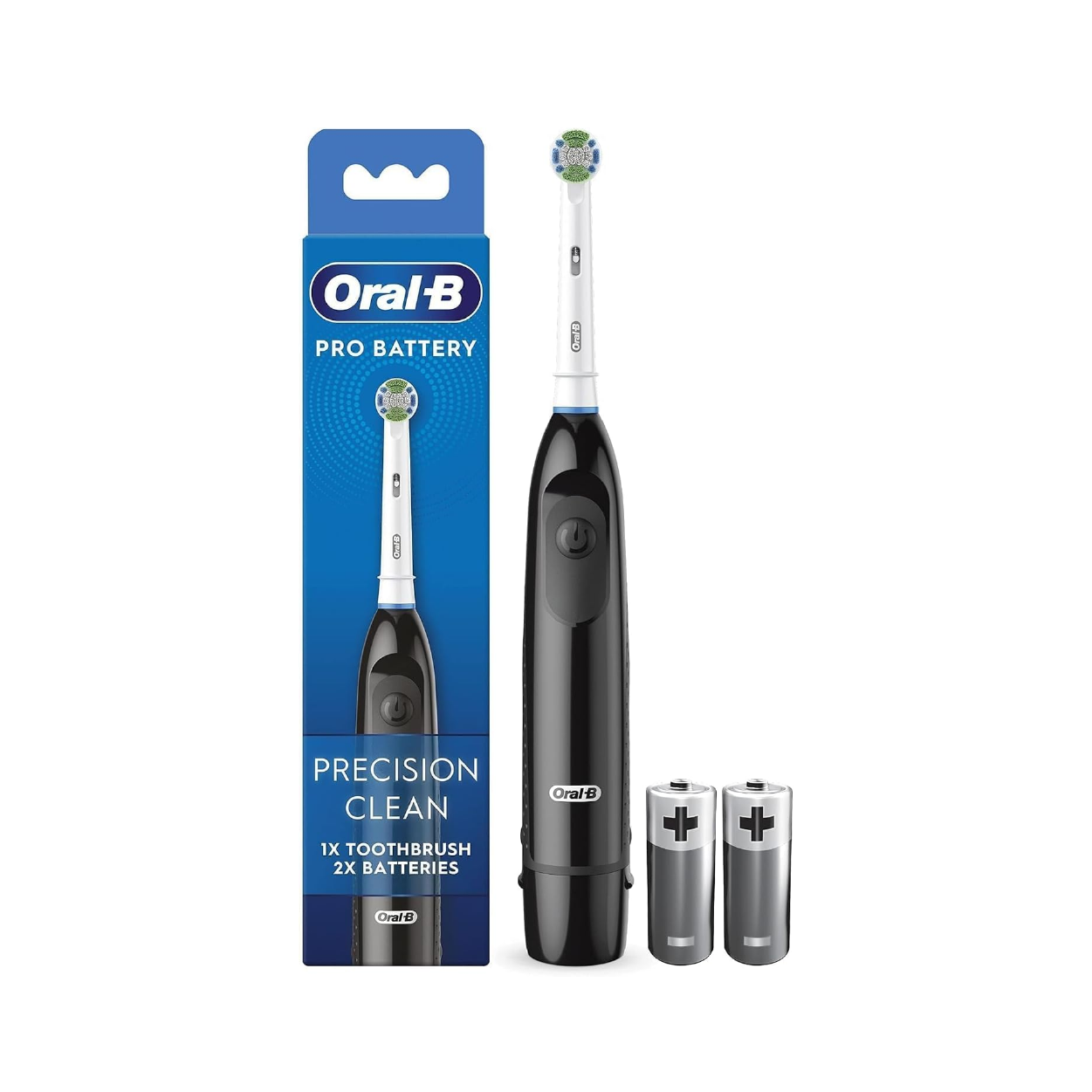 Oral-B Pro Battery Precision Clean Blk T/B
