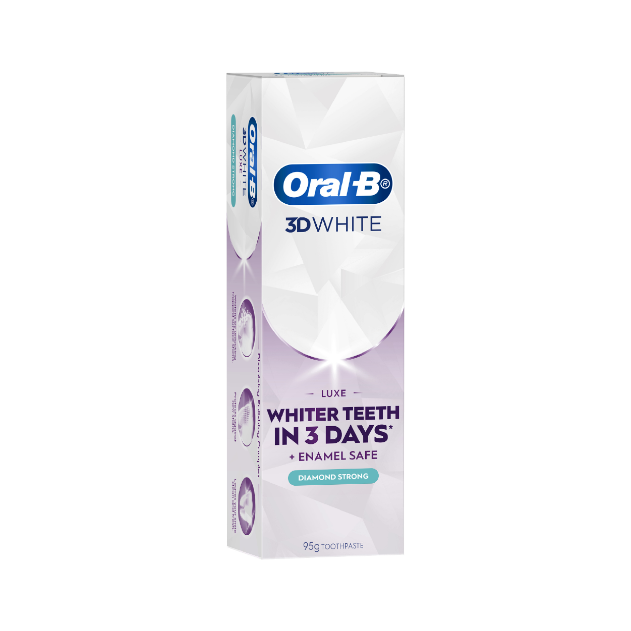 Oral-B 3D White Luxe Dimnd Strng T/P 90Gm