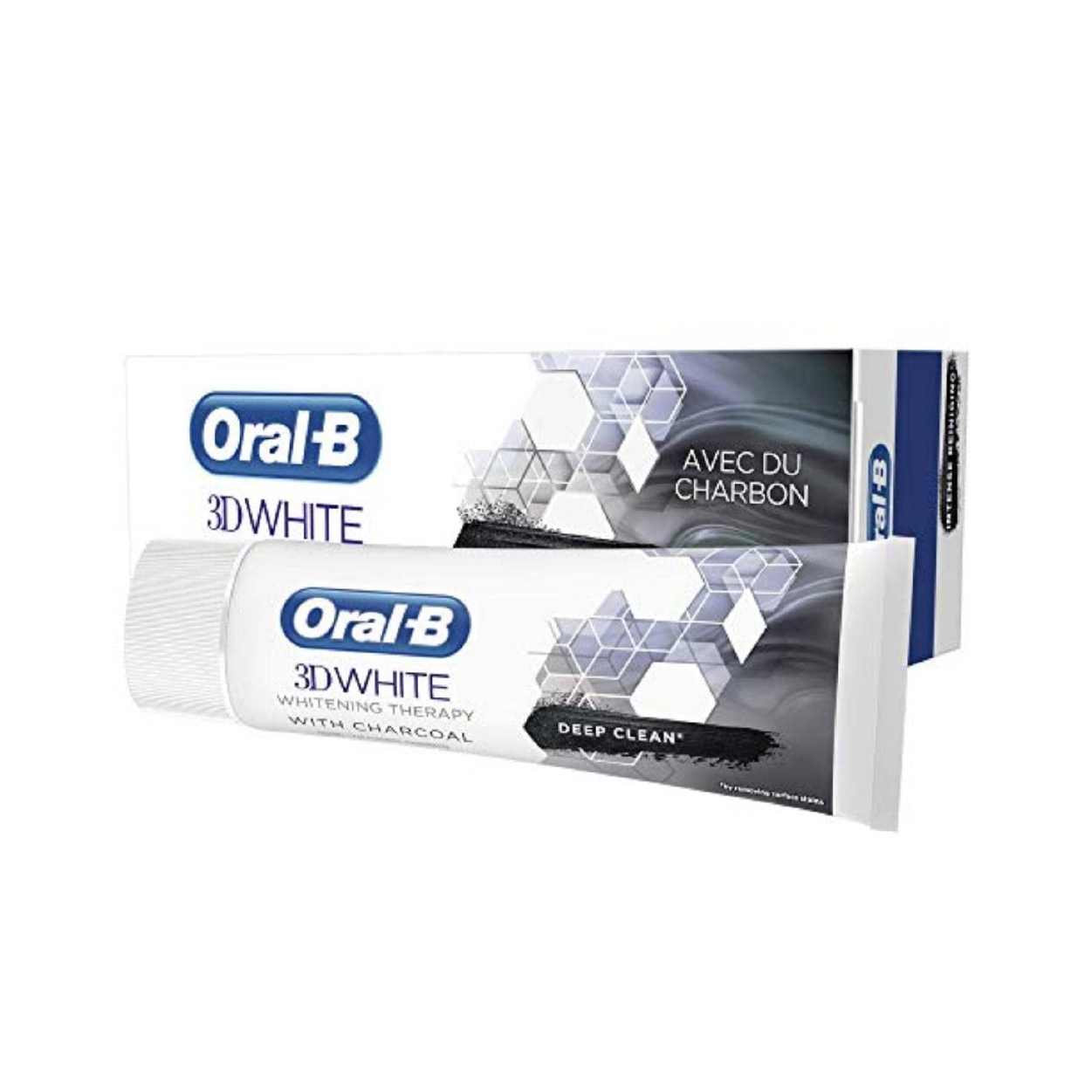 Oral-B T/P 3D White Charcoal 120G
