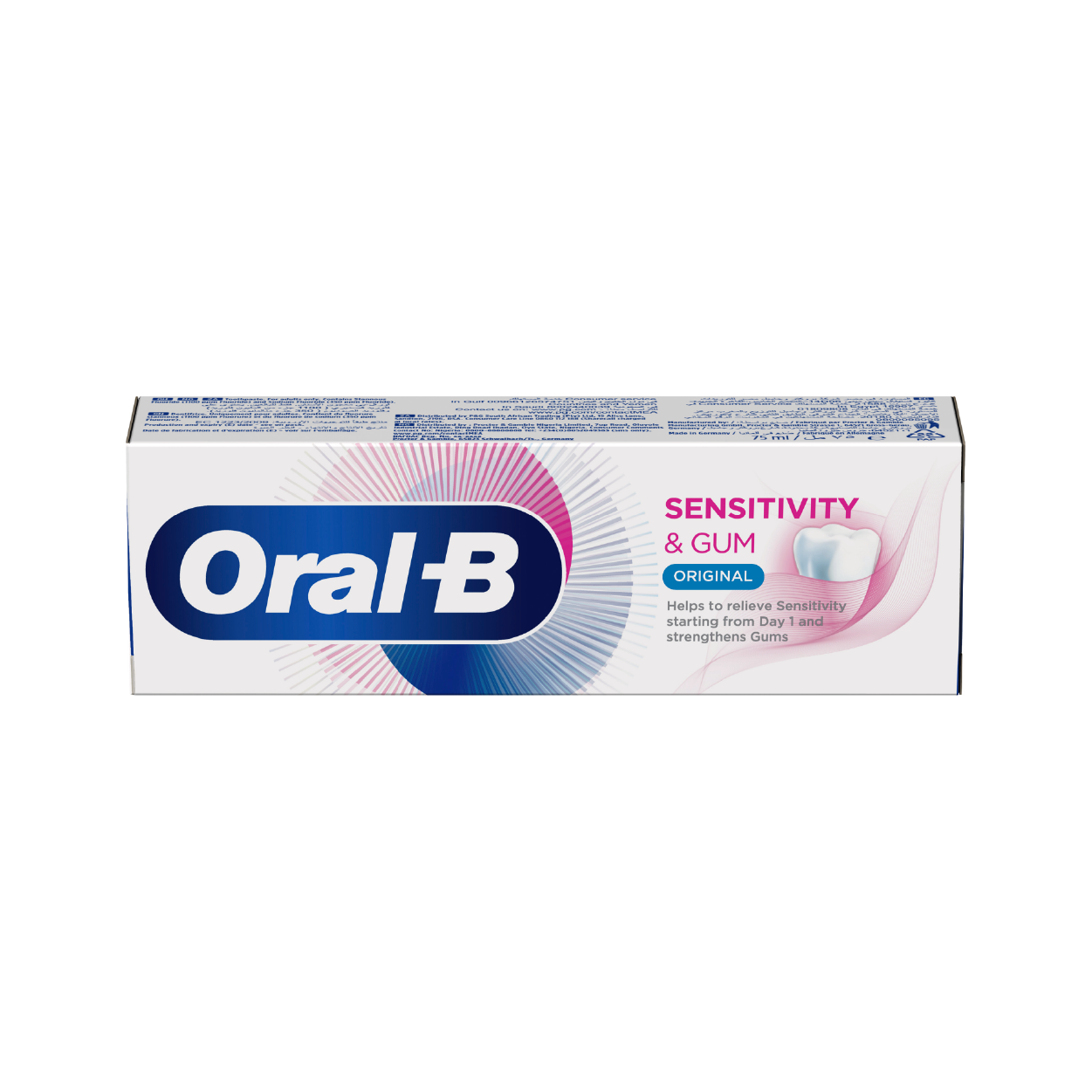 Oral-B Sensi&Gum Org T/P 150Ml