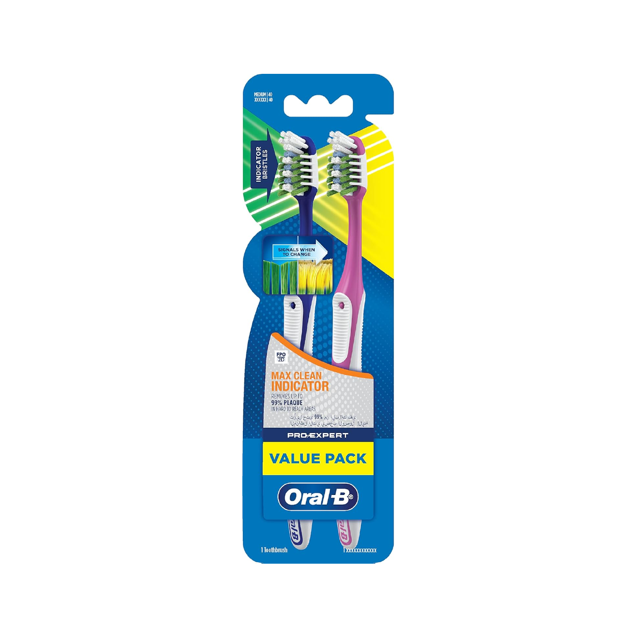 Oral-B Max Clean Indic 1+1 T/B