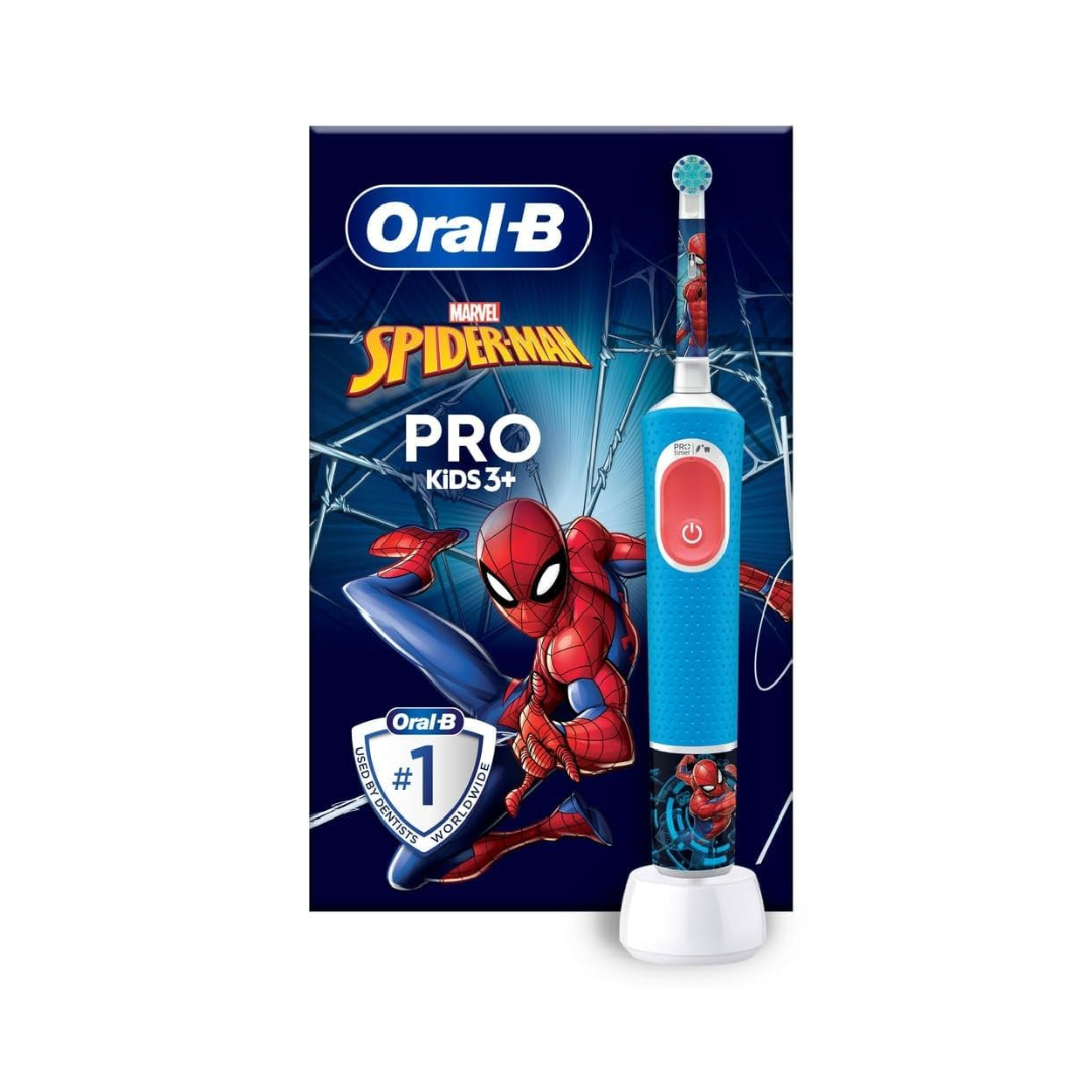 Oral-B Kids 3+Electric T/B Long Er(Spidermn)1726
