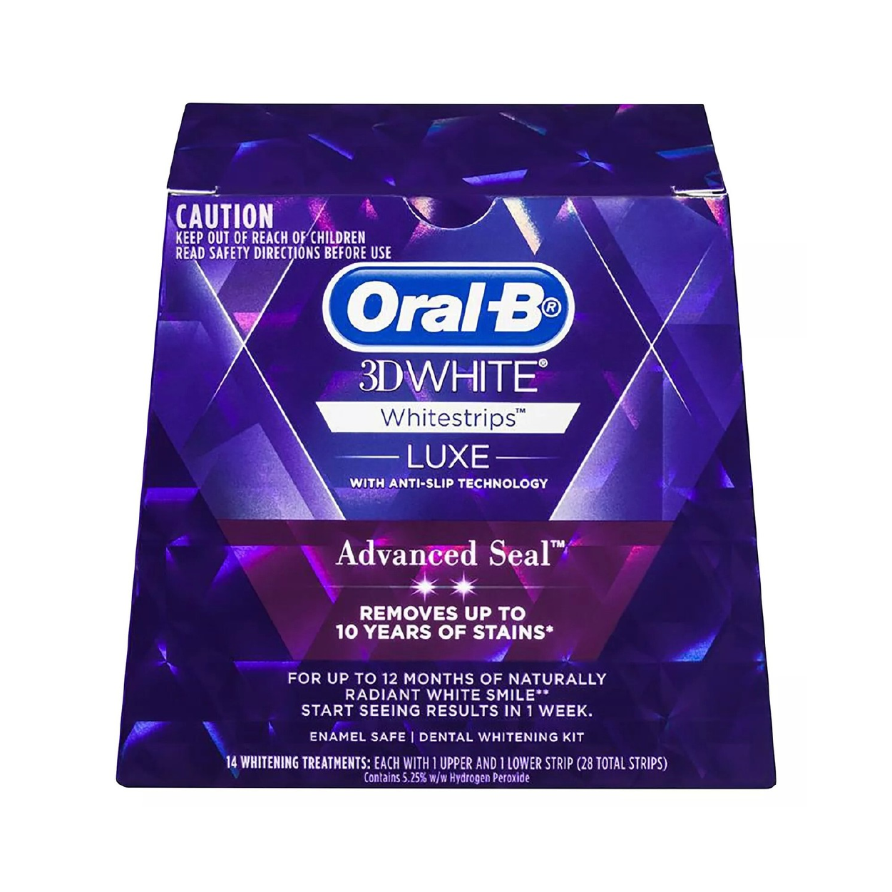 Oral-B 3D White Luxe Adv Seal Strips 28'S